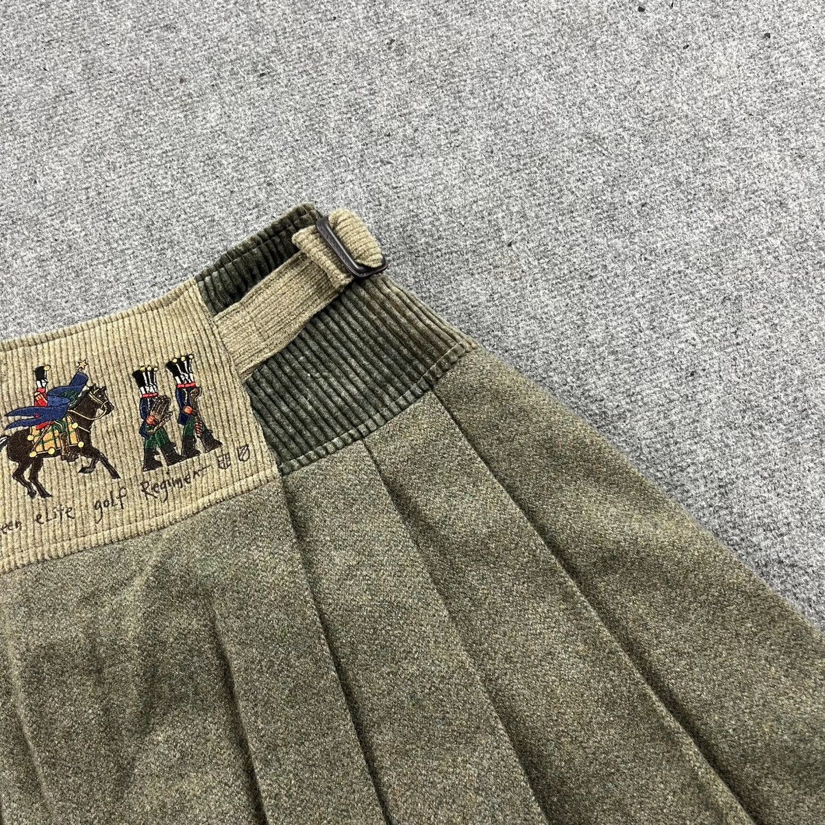 Jean Charles De Castelbajac × Vintage Vintage Navajo Castel Bajac Wool Mini Skirts Size 26" / US 2 / IT 38 - 2 Thumbnail