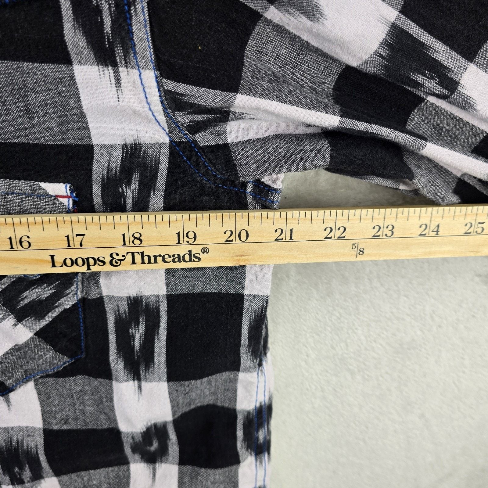 Other Ryan Michael Pearl Snap Shirt Mens Medium Plaid Western Size US M / EU 48-50 / 2 - 8 Thumbnail