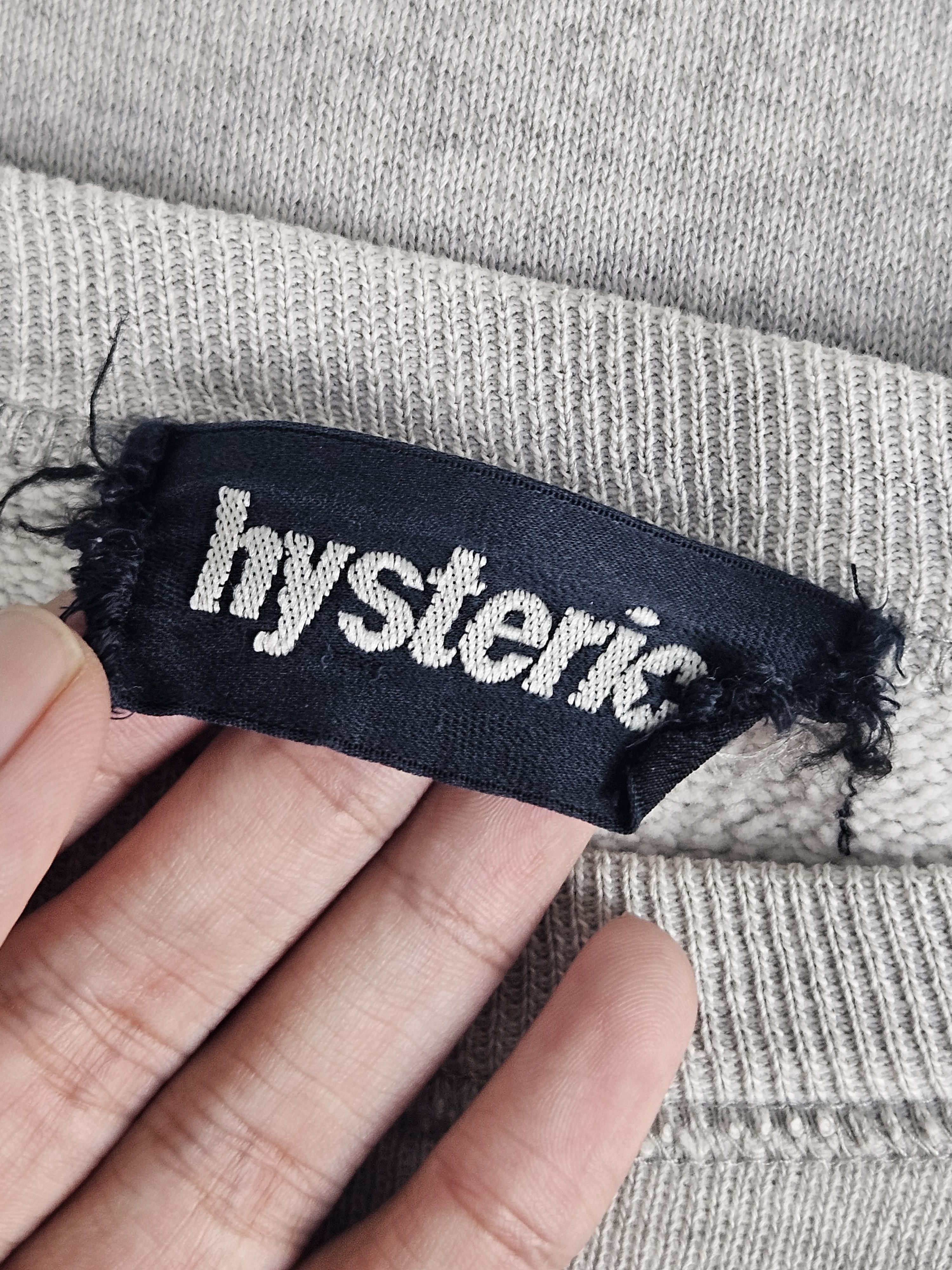 Hysteric Glamour Hysteric Glamour HG font logo Sweatshirt Size US XL / EU 56 / 4 - 4 Thumbnail