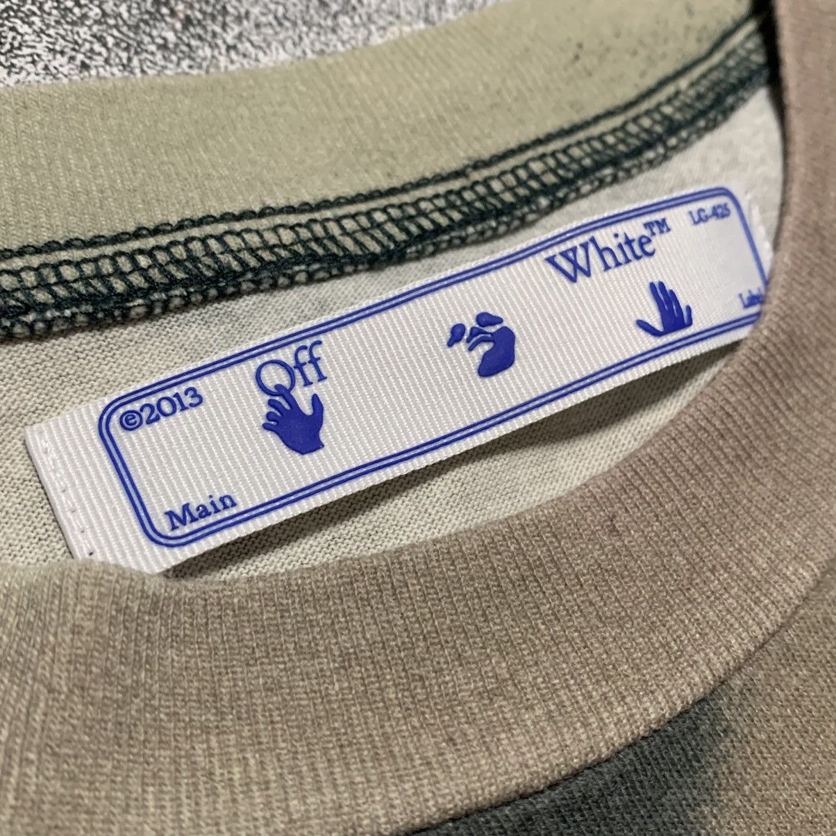 Off-White Off White XXS Stencil Arrows Camo Tee Virgil Abloh Size US XXS / EU 40 - 6 Thumbnail
