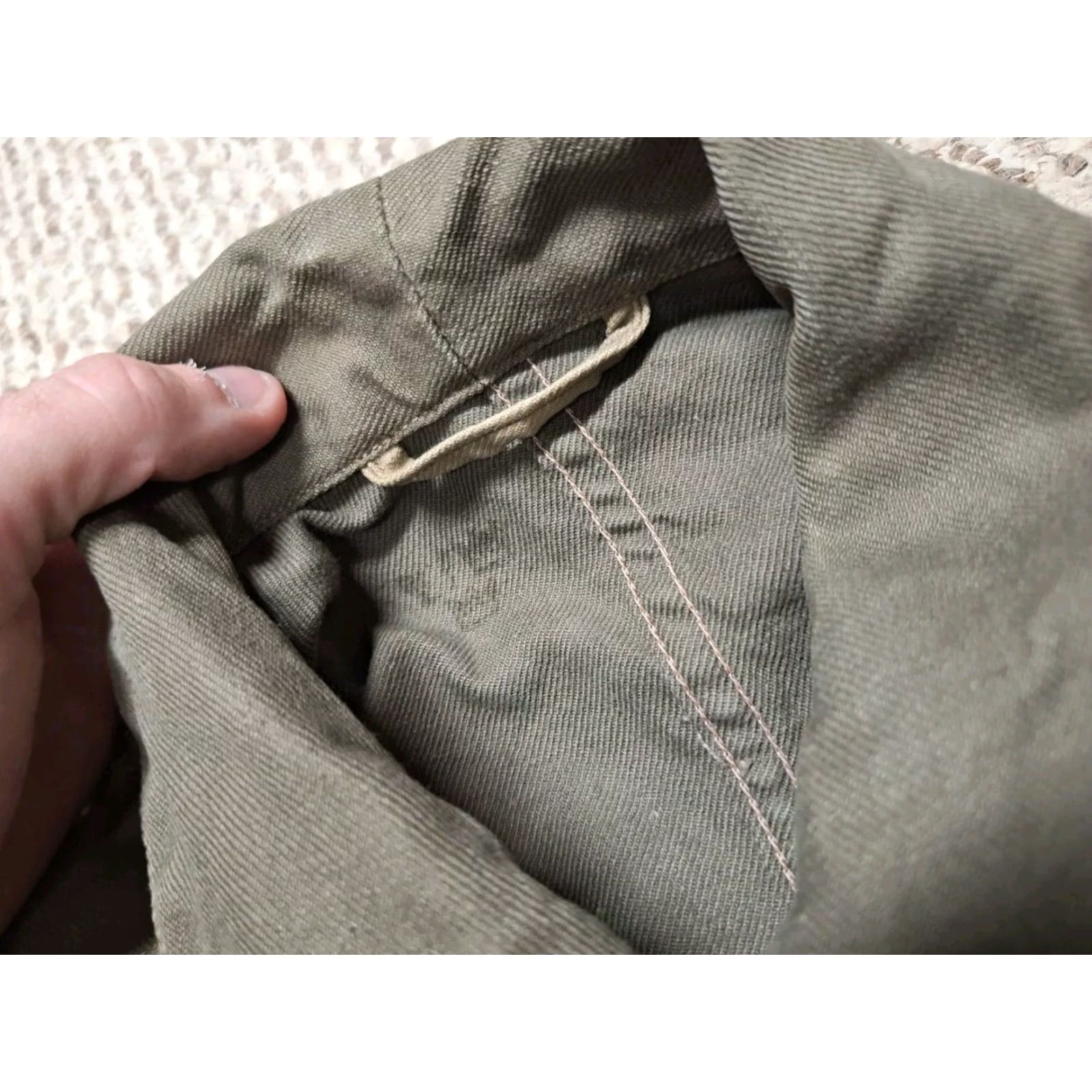 Vintage VINTAGE Three Crown 1940s Swedish Military Coat Shirt Army Jacket M/L Coat Military Jacket Men M/L Solid Size US M / EU 48-50 / 2 - 4 Thumbnail