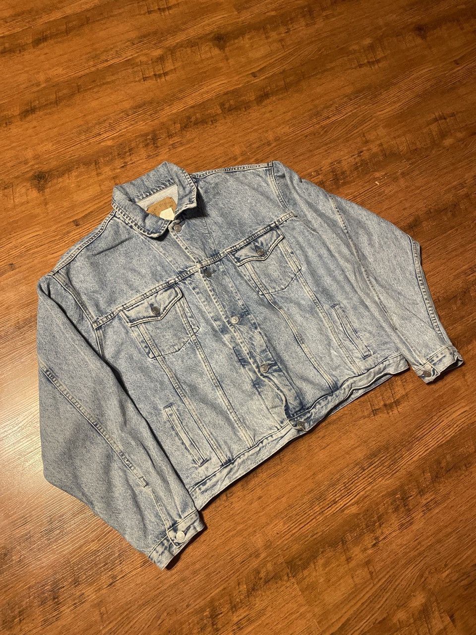 Gap Vintage Gap Light Blue Denim Jacket Size US XL / EU 56 / 4 - 2 Thumbnail