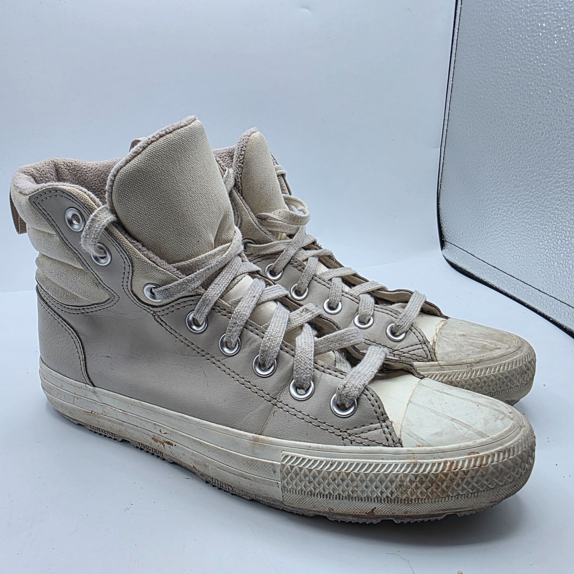 Converse Chuck Taylor All Star Berkshire Boot Womens Size 9 White Win Size US 9 / IT 39 - 1 Thumbnail