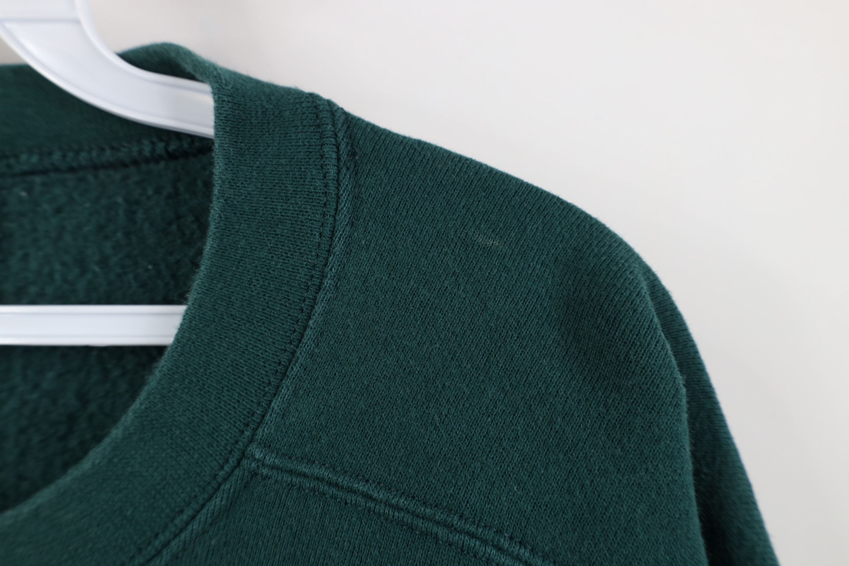 Vintage Vintage 90s Streetwear Christmas Excuses Sweatshirt Green Size US XL / EU 56 / 4 - 7 Thumbnail