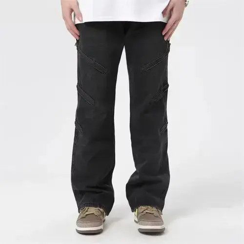 Other punk flared cargo jeans Size US 32 / EU 48 - 2 Thumbnail