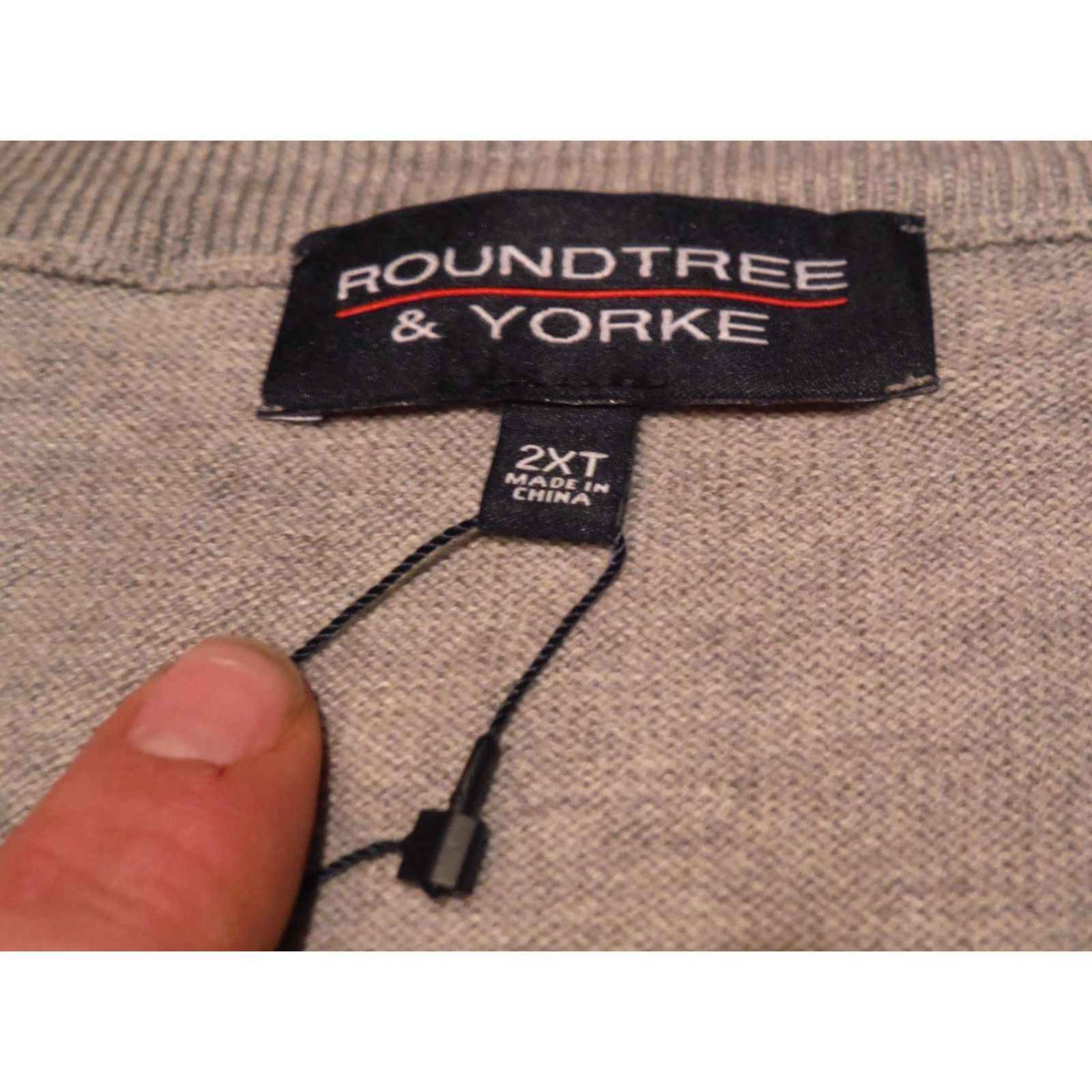 Roundtree & Yorke Roundtree & Yorke Mens Knitted Sweater Vest NEW sz 2XT Gray Checker Board Size US XXL / EU 58 / 5 - 2 Thumbnail