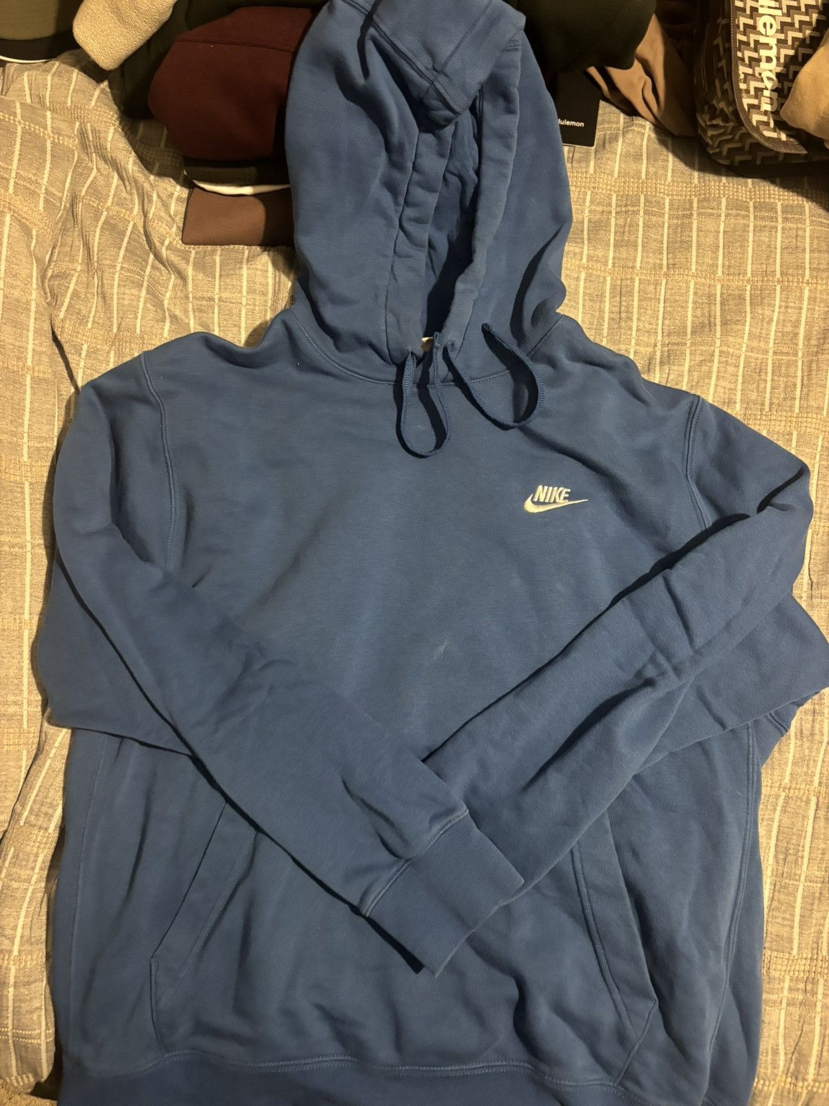 Nike Blue mens nike hoodie Size US XL / EU 56 / 4 - 1 Thumbnail
