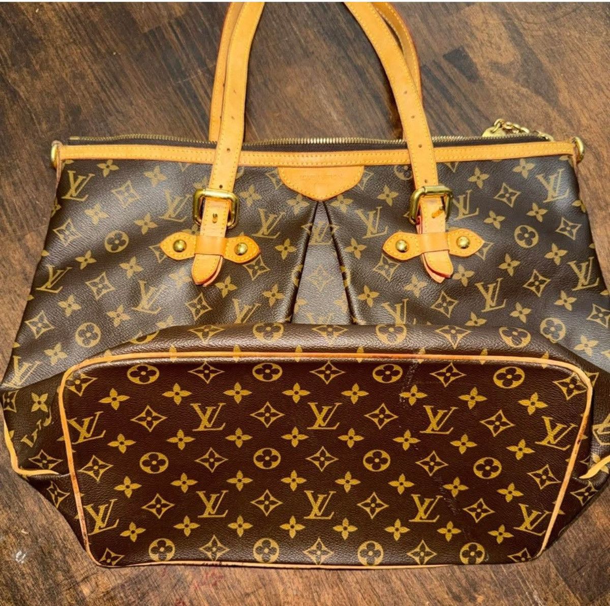 Louis Vuitton Louis Vuitton Palermo Tote Bag Size ONE SIZE - 7 Thumbnail