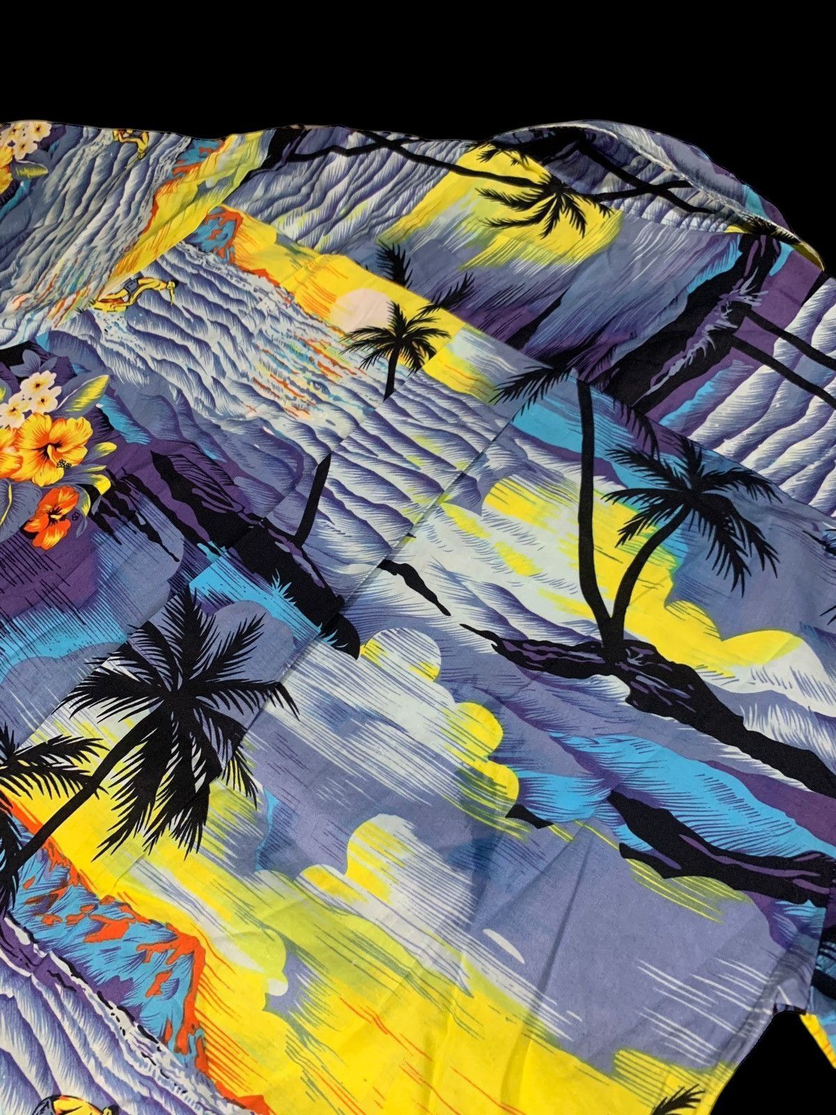Sun Surf Vintage Palm wave surfer hawaiian shirt Size US M / EU 48-50 / 2 - 4 Thumbnail