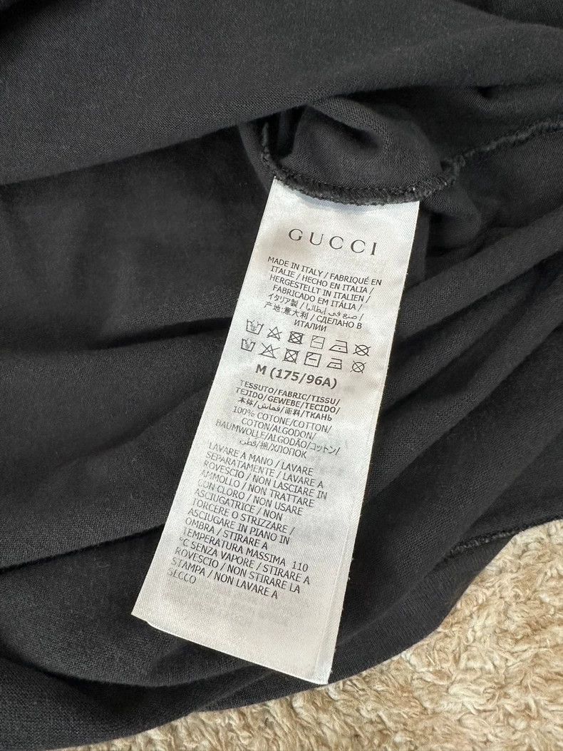 Gucci Gucci Black blade short sleeves 2503-Nextarrow Size US M / EU 48-50 / 2 - 4 Thumbnail