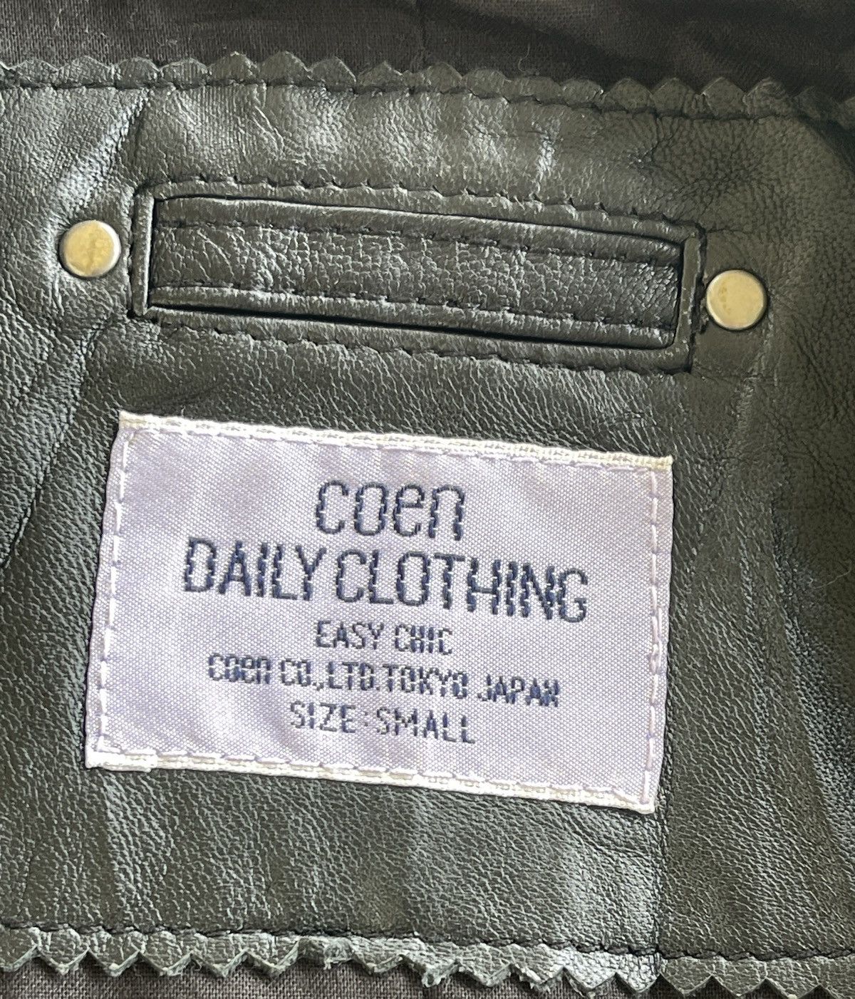 14th Addiction Coen Double Collar Soft Lambskin Biker Jacket Size S / US 4 / IT 40 - 13 Thumbnail