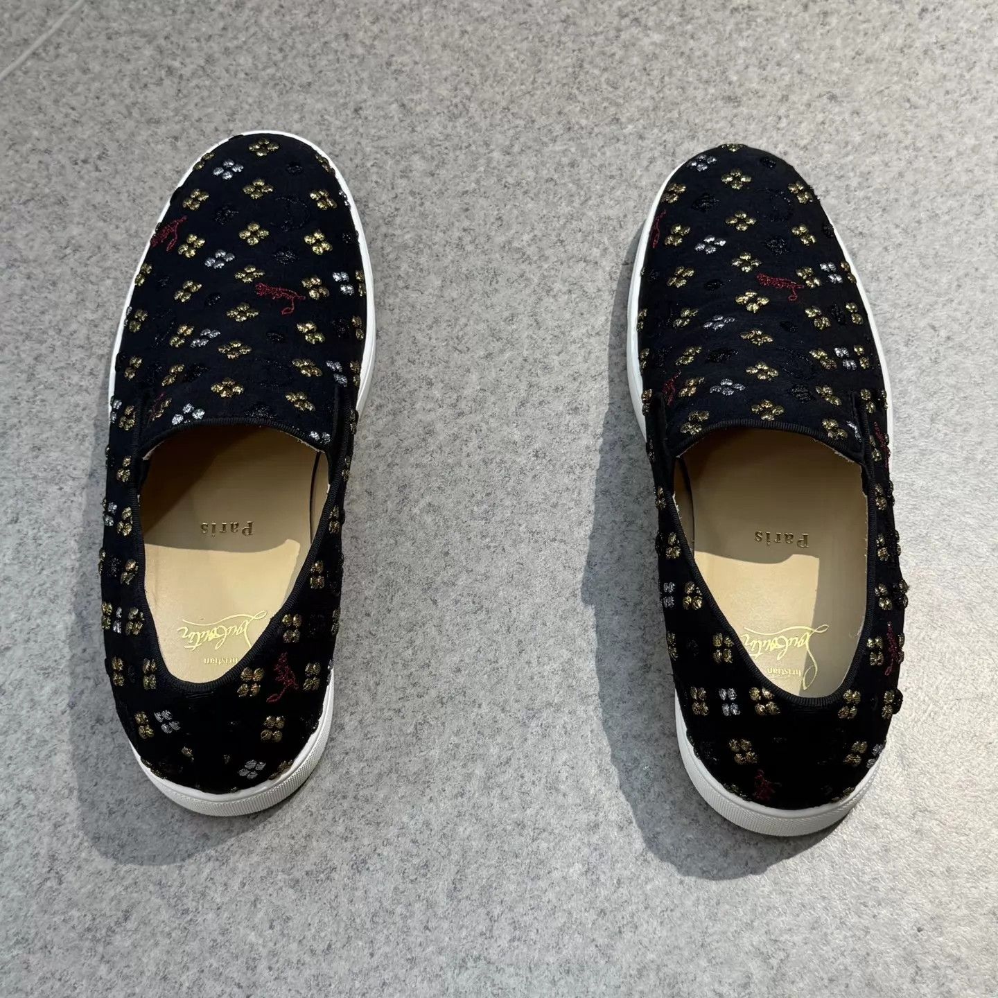 Christian Louboutin Christian Louboutin All Over Print Red Sole Slip On 44 Size US 11 / EU 44 - 8 Thumbnail