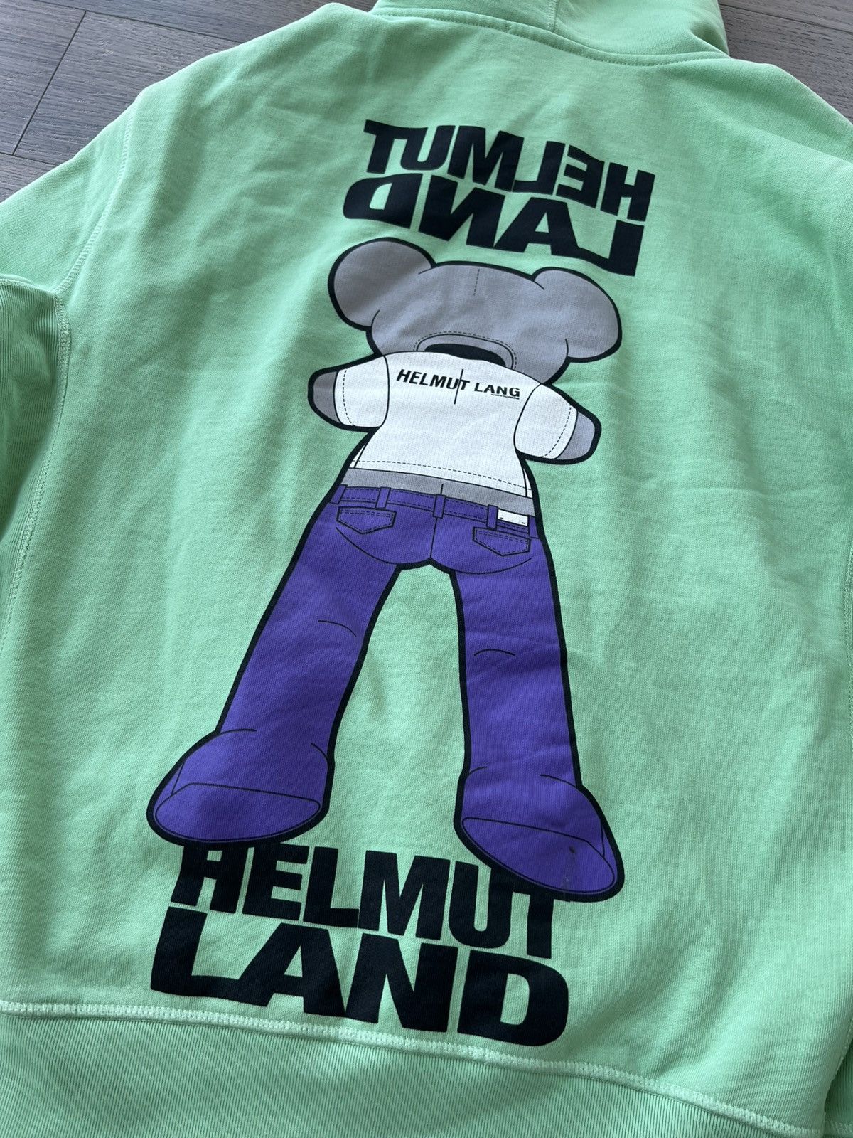 Helmut Lang HELMUT LANG Mascot Bear Hoodie Size US XL / EU 56 / 4 - 2 Thumbnail