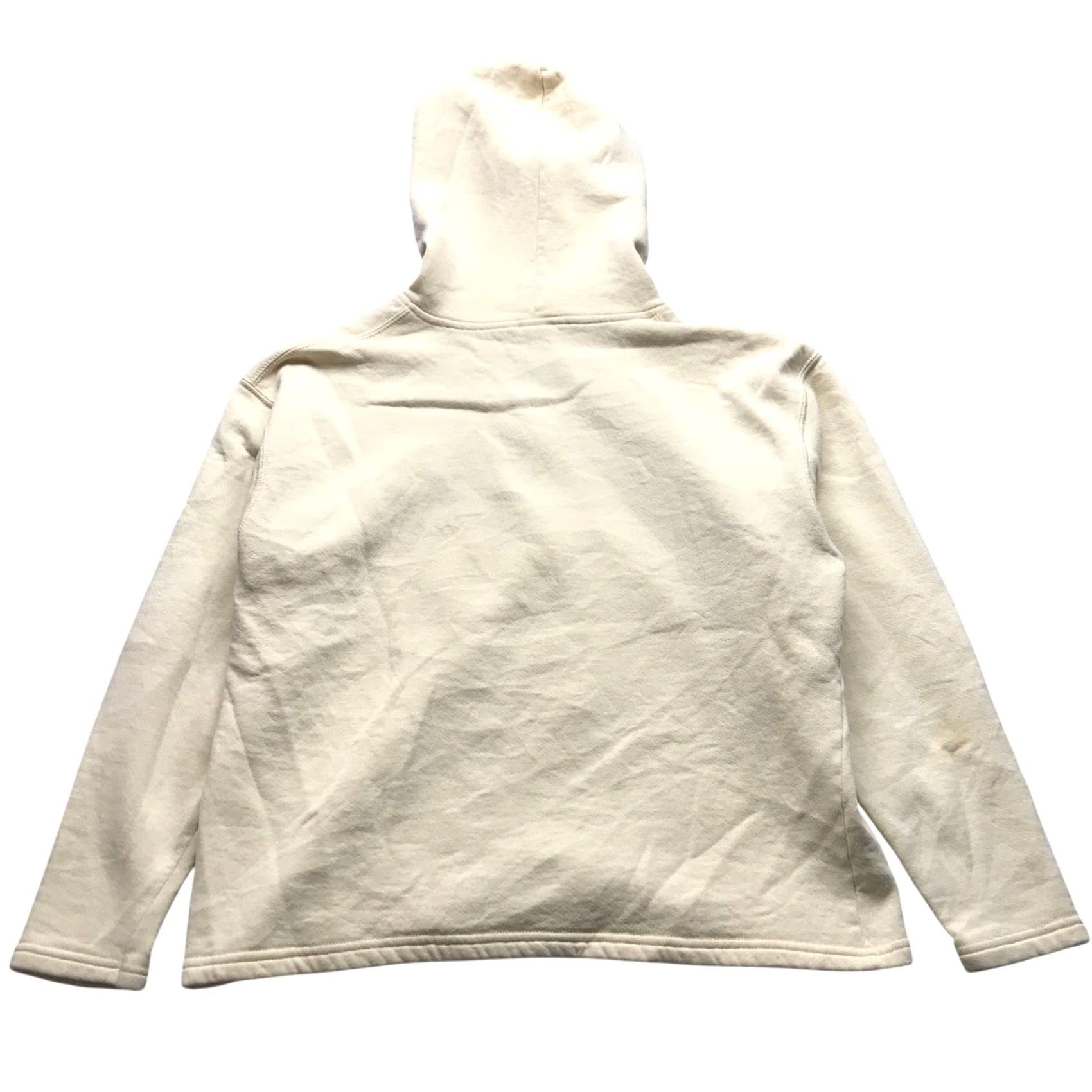 Russell Athletic VINTAGE Russell Athletic Hoodie Jacket Womens M Yellow 90s Solid Zip Jacket Womens Activewear Size M / US 6-8 / IT 42-44 - 5 Thumbnail