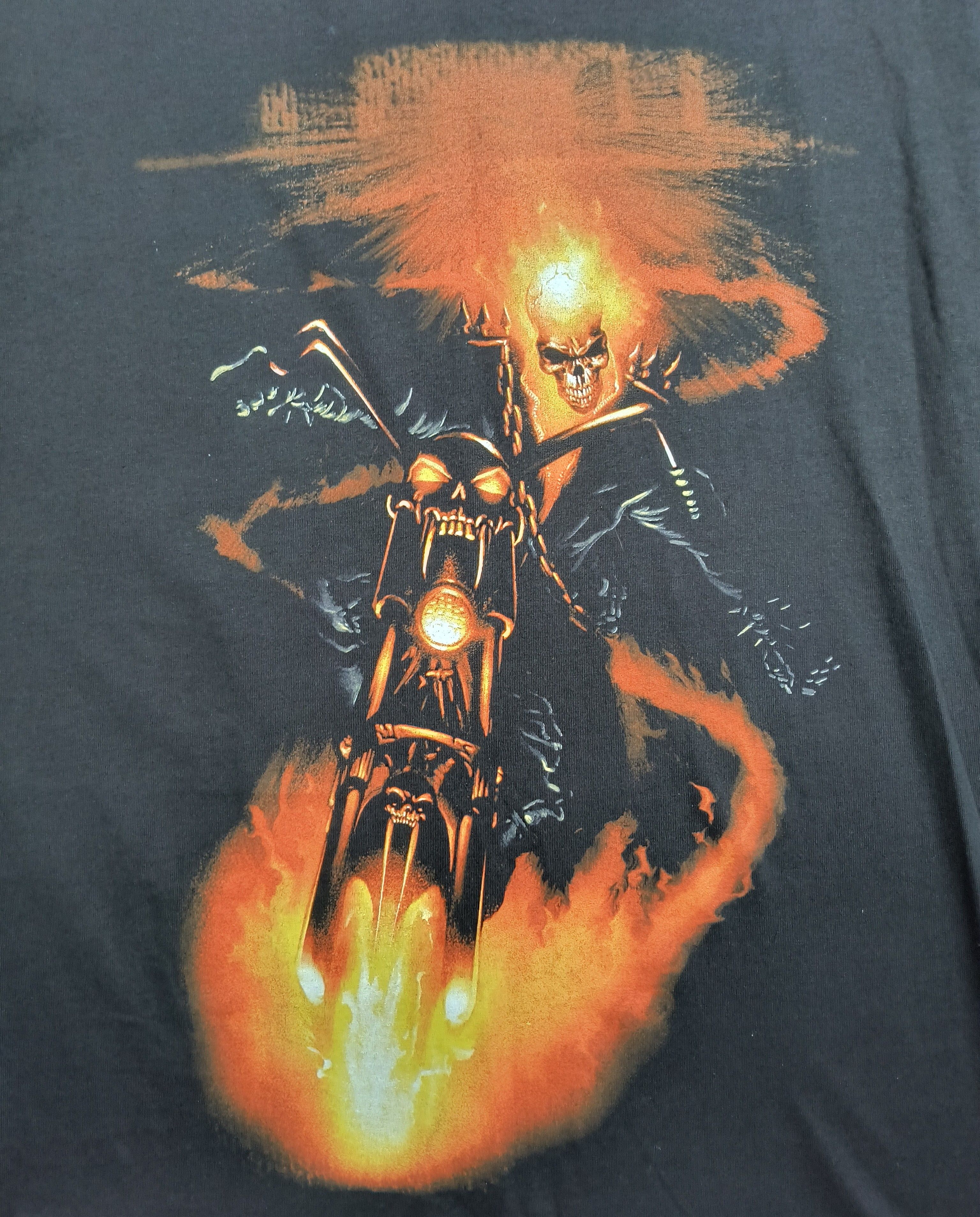 Marvel Comics DSWT 2007 Ghost Rider Marvel tee Size US L / EU 52-54 / 3 - 1 Thumbnail