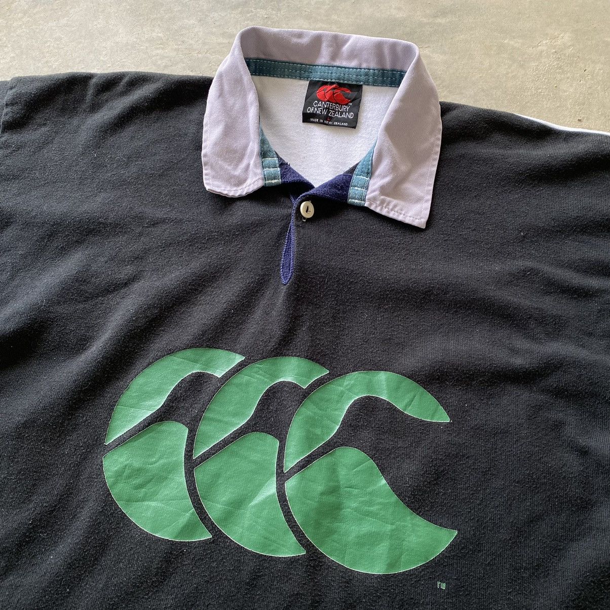 Canterbury of New Zealand CANTERBURY Uglies Big Logo Multicolor Rugby Polo Size US L / EU 52-54 / 3 - 5 Thumbnail