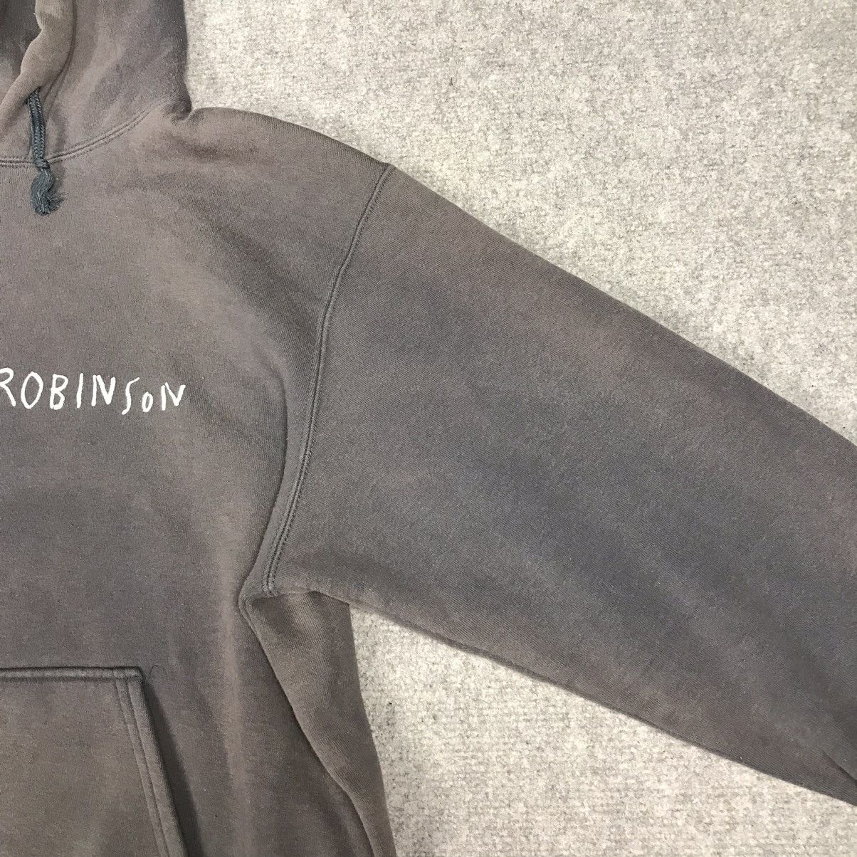Jean-Michel Basquiat JEAN MICHEL BASQUIAT X SUGER RAY ROBINSON GRAY FADED HOODIES Size US M / EU 48-50 / 2 - 8 Thumbnail