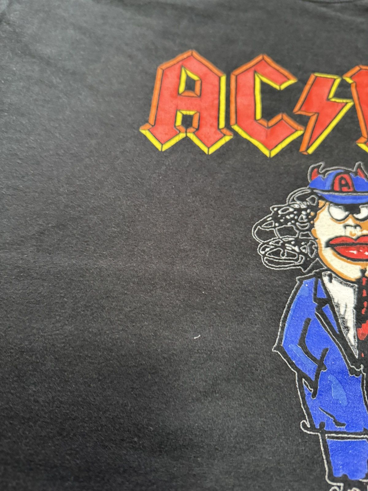 Band Tees Ac Dc 2000 Harder Than A Stone Vintage t Shirt Rock Band Size US XL / EU 56 / 4 - 13 Thumbnail
