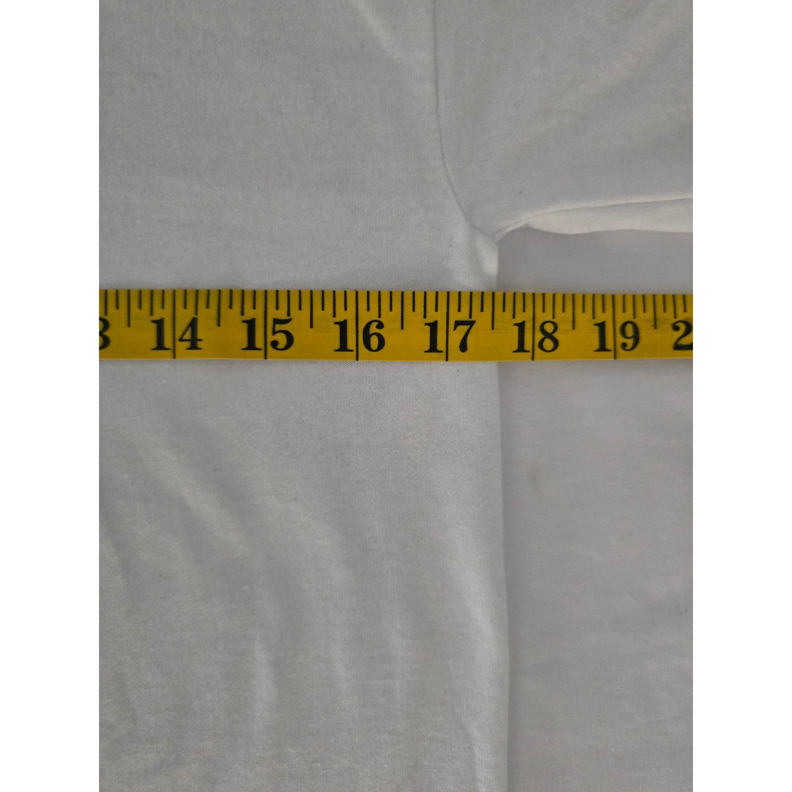 Jerzees × Vintage Vintage Test Print Shirt Experimental Graphic S White Tee Size US S / EU 44-46 / 1 - 7 Thumbnail