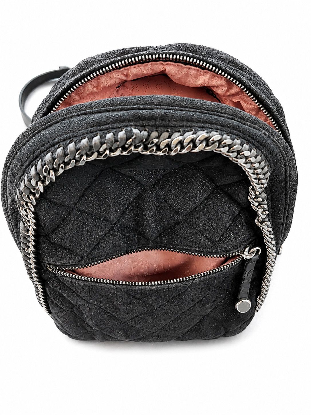Stella McCartney Stella McCartney Falabella Black Vegan Leather Backpack Size ONE SIZE - 6 Thumbnail