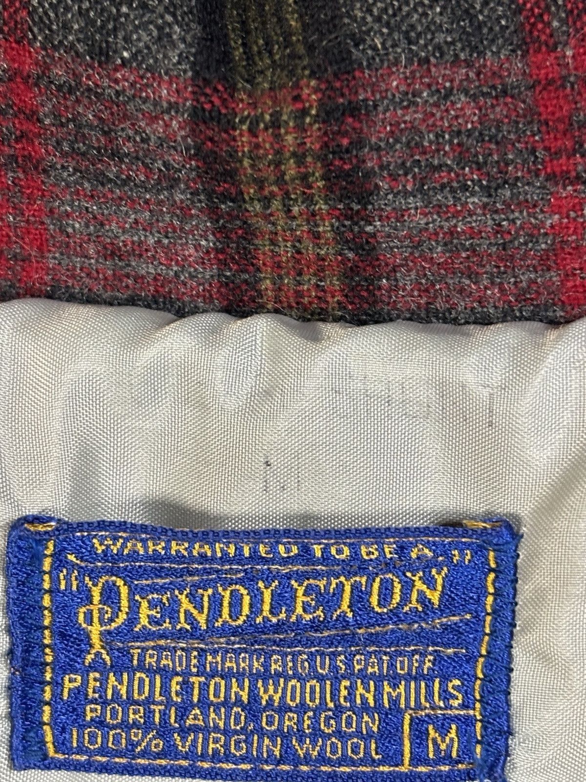 Pendleton Vintage 60s Pendleton Checkered Wool Button Jacket Sz M Size US M / EU 48-50 / 2 - 4 Thumbnail