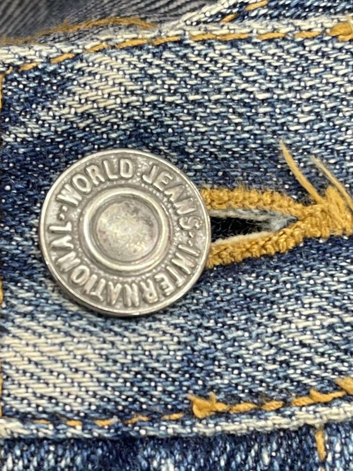 Japanese Brand Japanese Brand Mud Wash Whiskered Style Baggy Jeans Size US 32 / EU 48 - 10 Thumbnail
