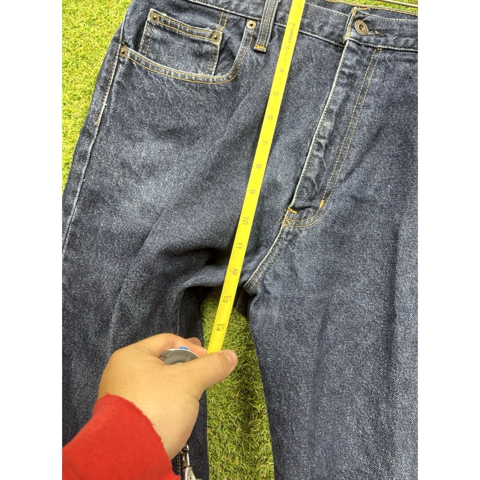 Polo Ralph Lauren Polo Ralph Lauren Jeans Mens 36x30 Straight Leg Dark Wash Denim y2k Clean Logo 90s Vintage Style Mens Jeans Black? Size US M / EU 48-50 / 2 - 6 Thumbnail