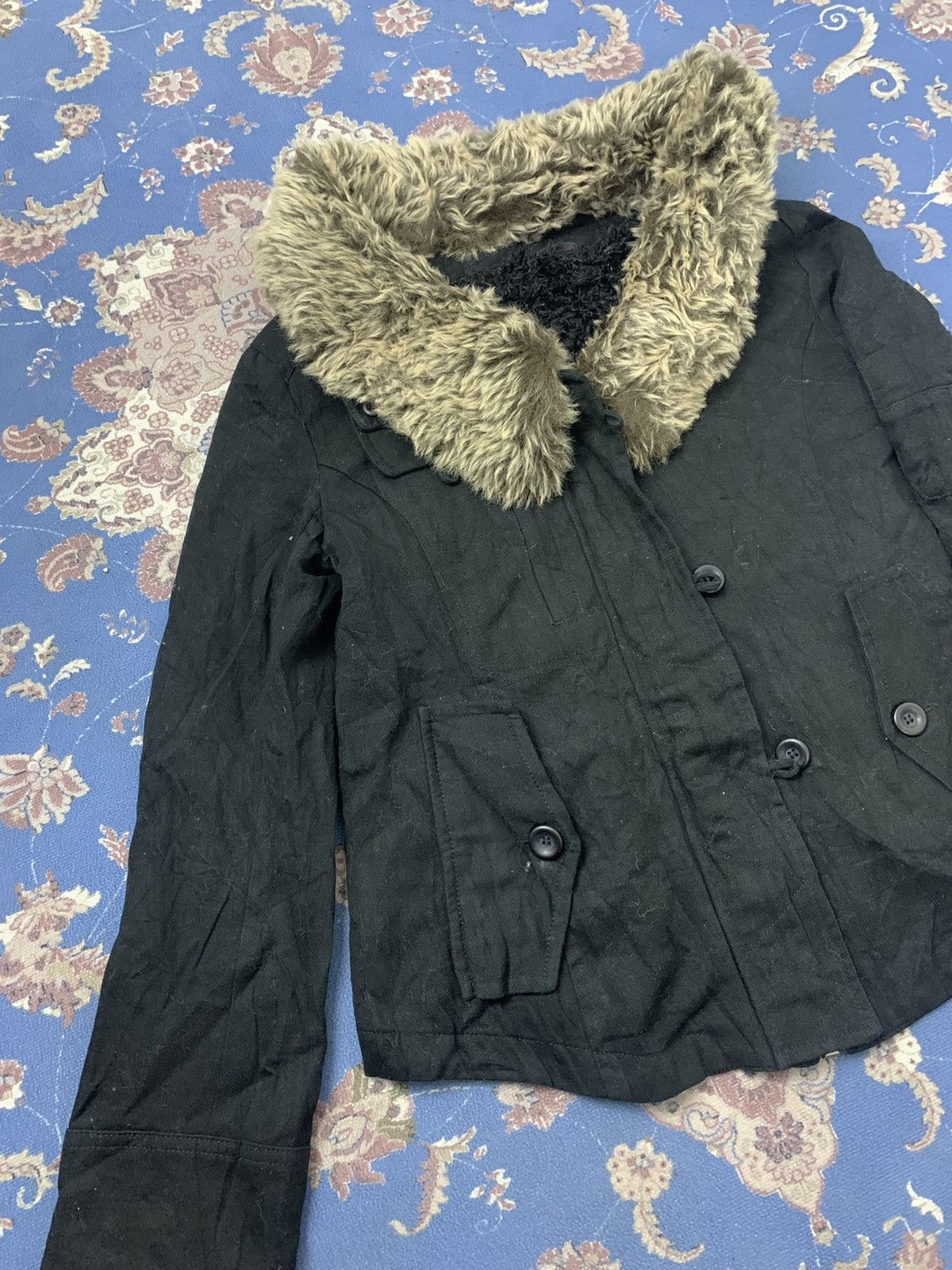 Hysteric Glamour Japanese Brand SLY Bono Cropped Black Share Spirit GOA LGB Size US S / EU 44-46 / 1 - 3 Thumbnail