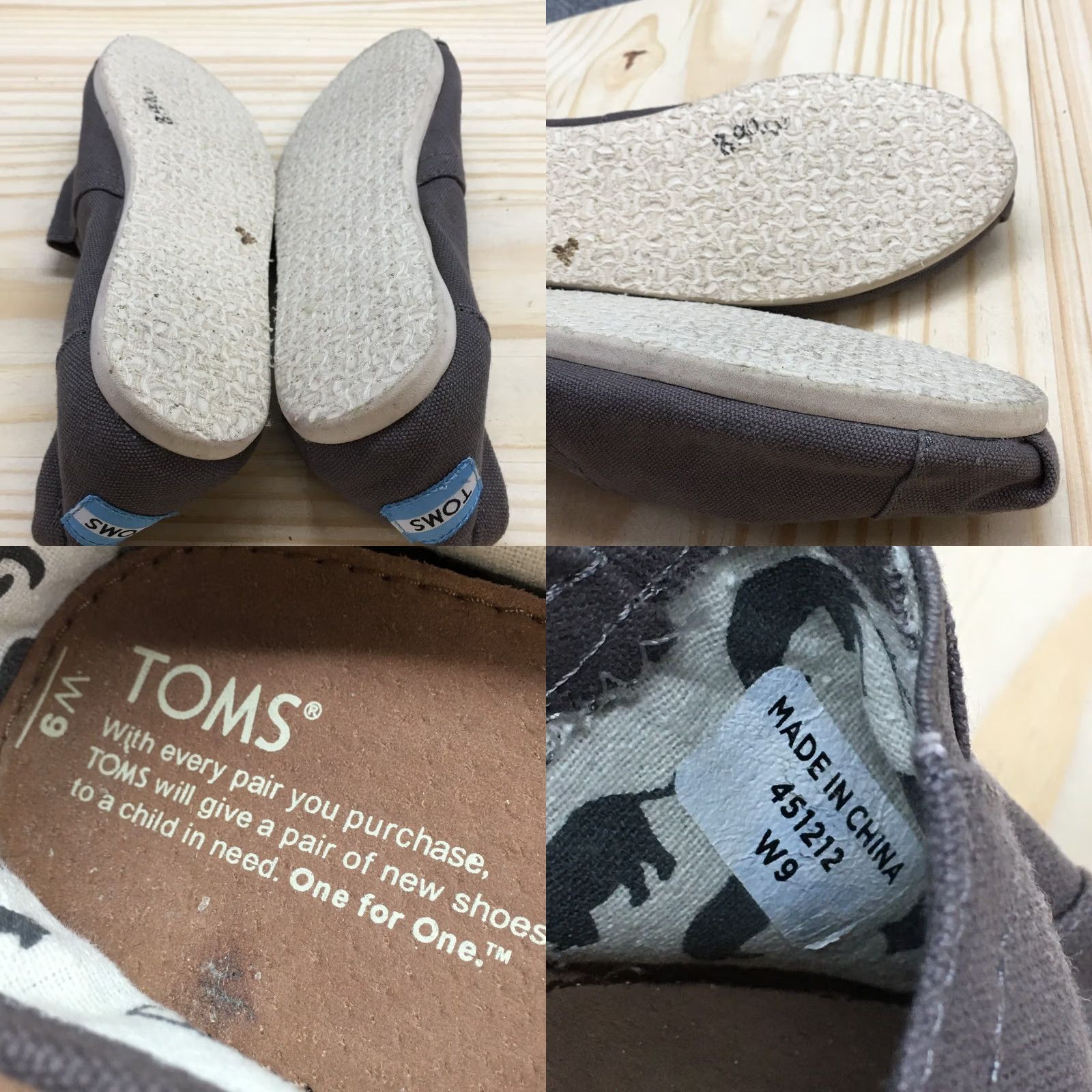 Toms VINTAGE N/A Size M / US 6-8 / IT 42-44 - 9 Thumbnail