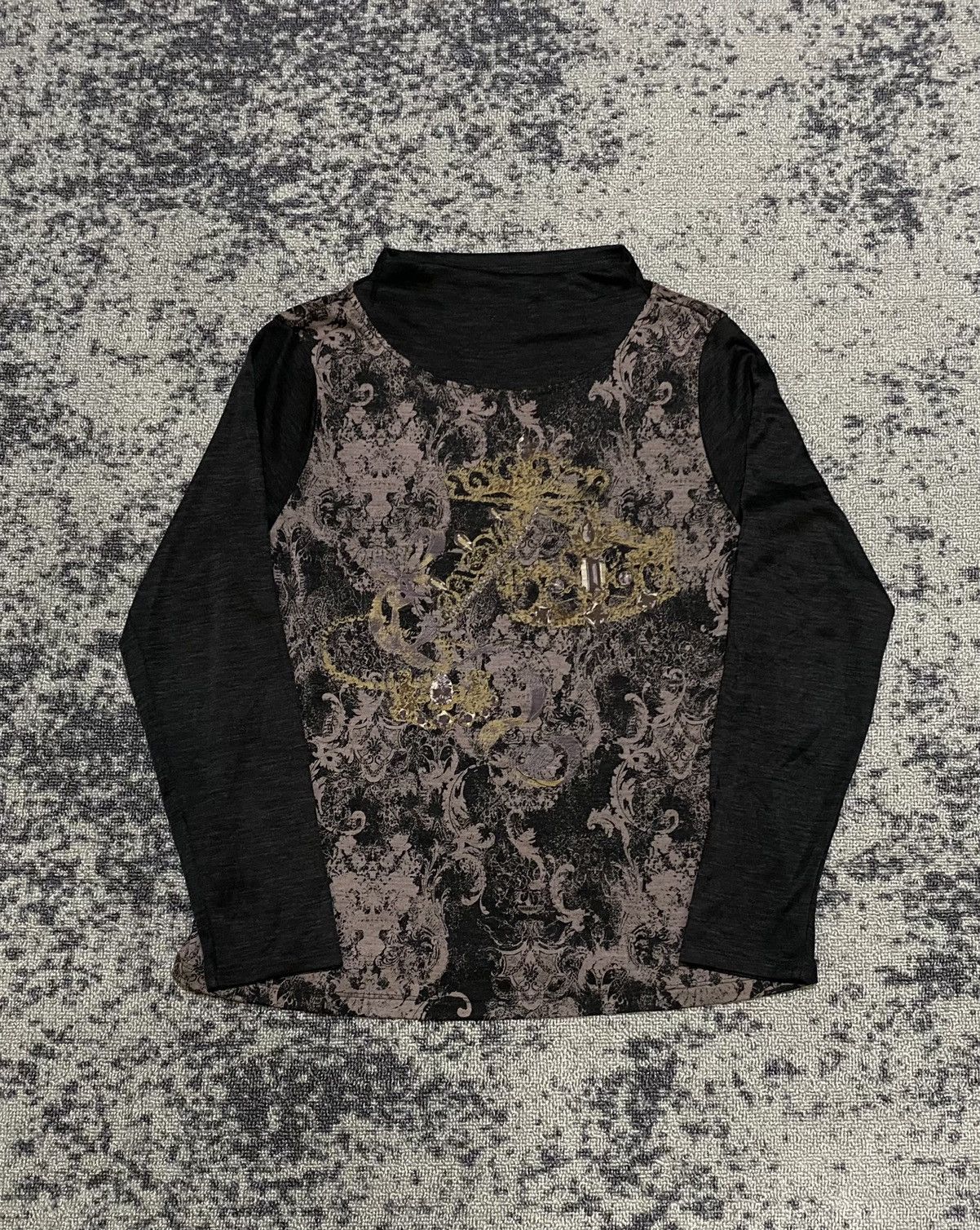 Hysteric Glamour × If Six Was Nine × Japanese Brand Y2k Cher cheur ifsixwasnine gothic longsleeve Size M / US 6-8 / IT 42-44 - 1 Thumbnail