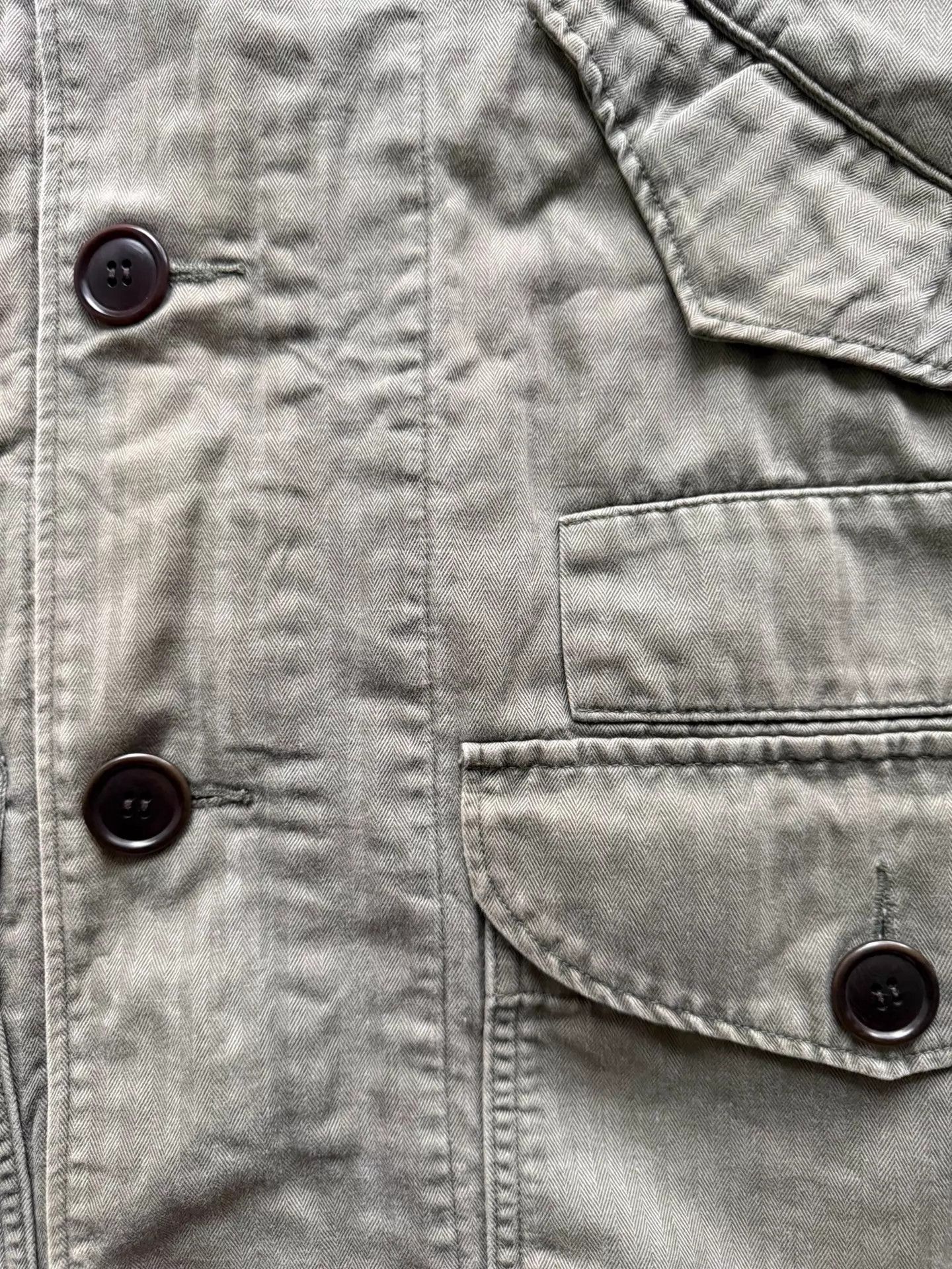 Visvim VISVIM 15SS TOWNSEND COAT Prime Herringbone Orange Size 2 Size US M / EU 48-50 / 2 - 6 Thumbnail