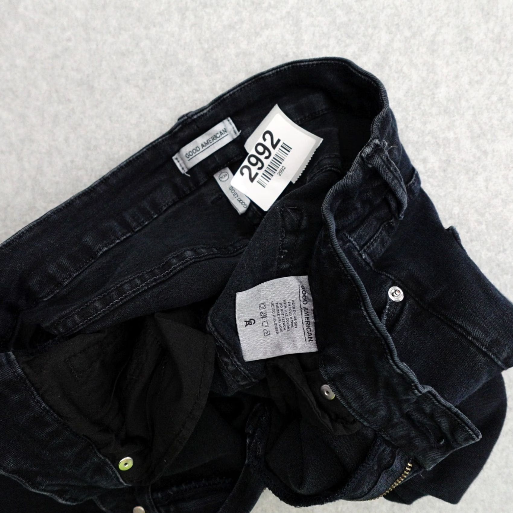 Good American Good American Jeans Womens 8/29 Blue Good Legs Jeans High Rise Skinny Blue 8x29 Size 30" / US 8 / IT 44 - 3 Thumbnail