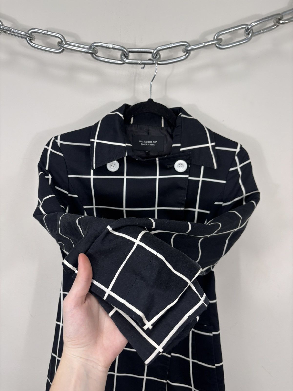 Burberry Burberry Black Label Women’s Double Breasted Trench Coat Size M / US 6-8 / IT 42-44 - 9 Thumbnail