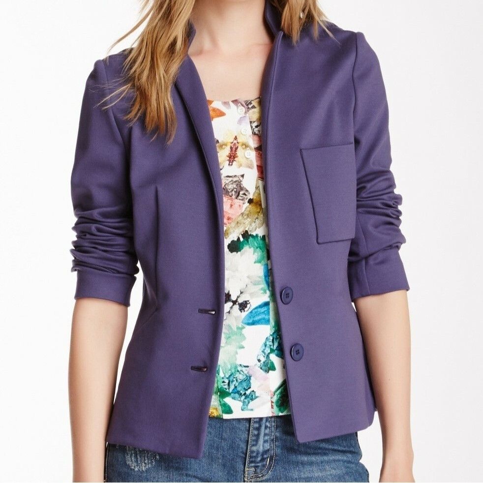 Cacharel Two Button Blazer Jacket in size 42 or US 6-8 MSRP $795 Size M / US 6-8 / IT 42-44 - 1 Thumbnail