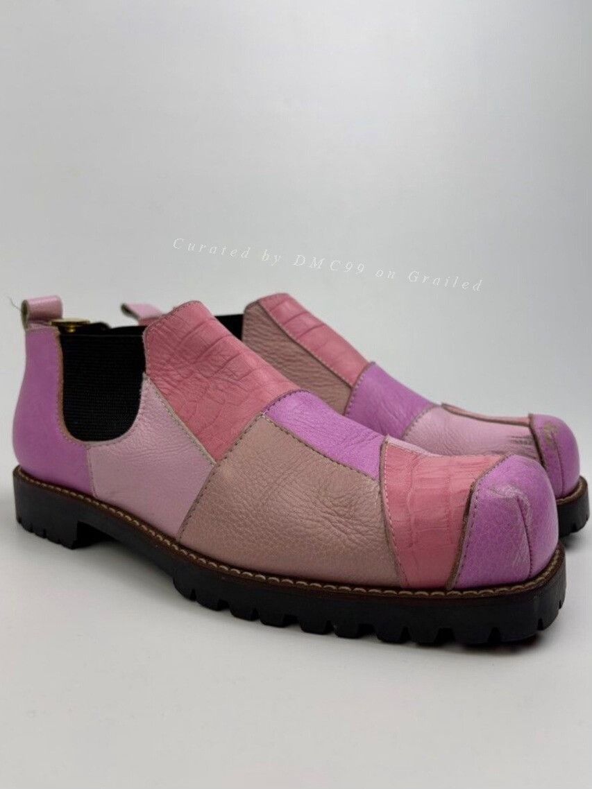 Comme des Garcons Comme des Garçons Homme Plus Patchwork Boots Size US 7 / EU 40 - 1 Thumbnail