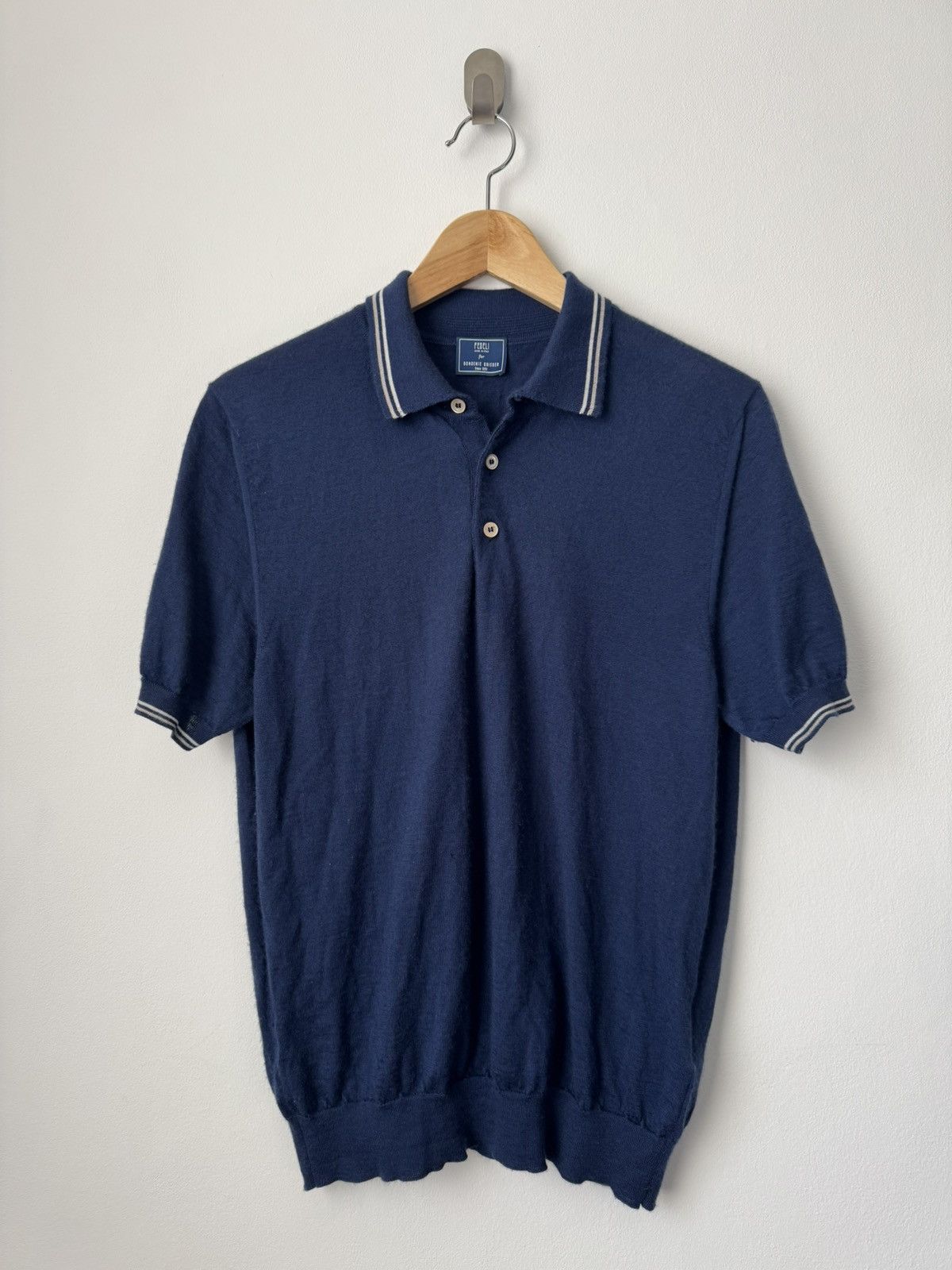 Fedeli Fedeli Silk Cashemere Polo Shirt Size US M / EU 48-50 / 2 - 1 Thumbnail