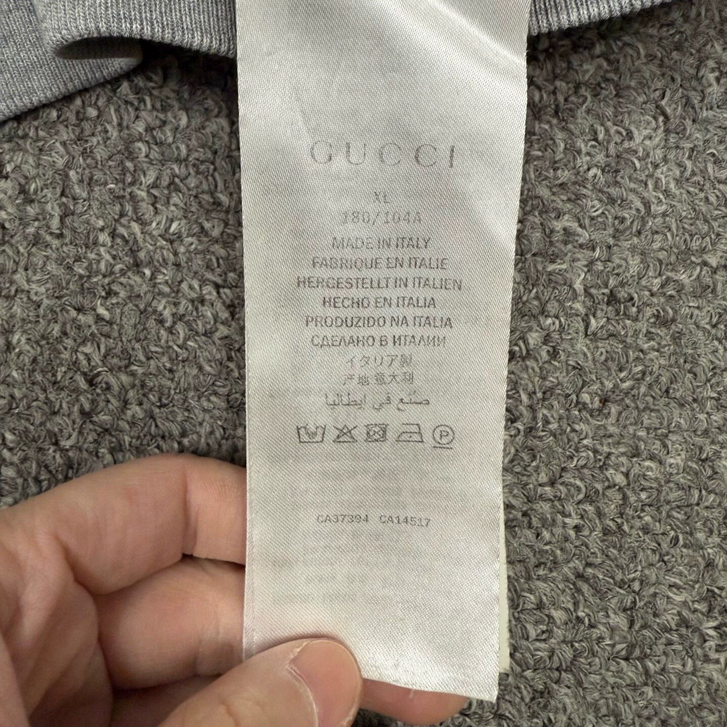 Gucci Gucci Gray Deer Print Sweatshirt XL 95 New Size XL / US 12-14 / IT 48-50 - 4 Thumbnail