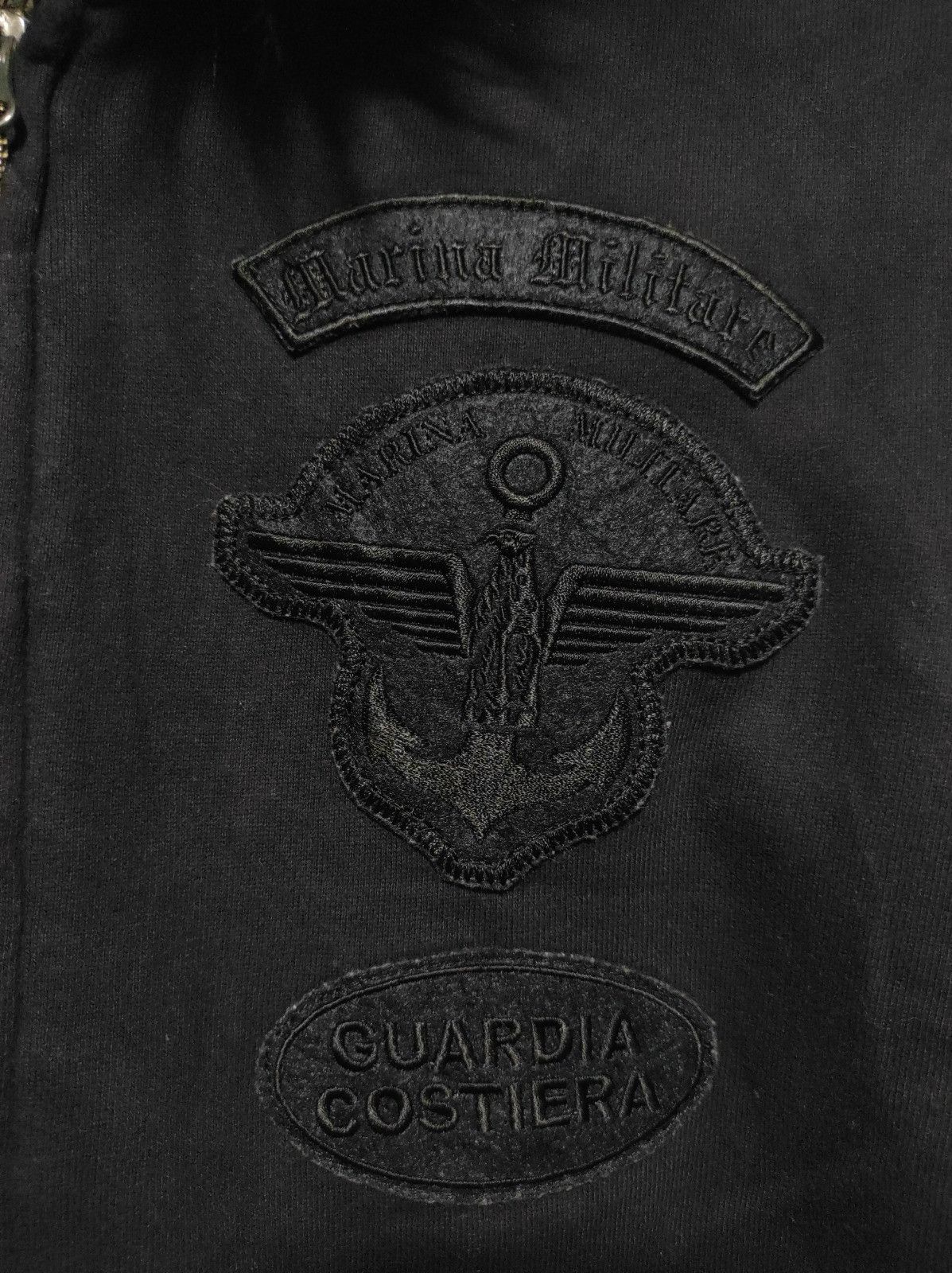 Japanese Brand Blunero Internasional Accademia Marina Militare fur hoodie Size US S / EU 44-46 / 1 - 9 Thumbnail