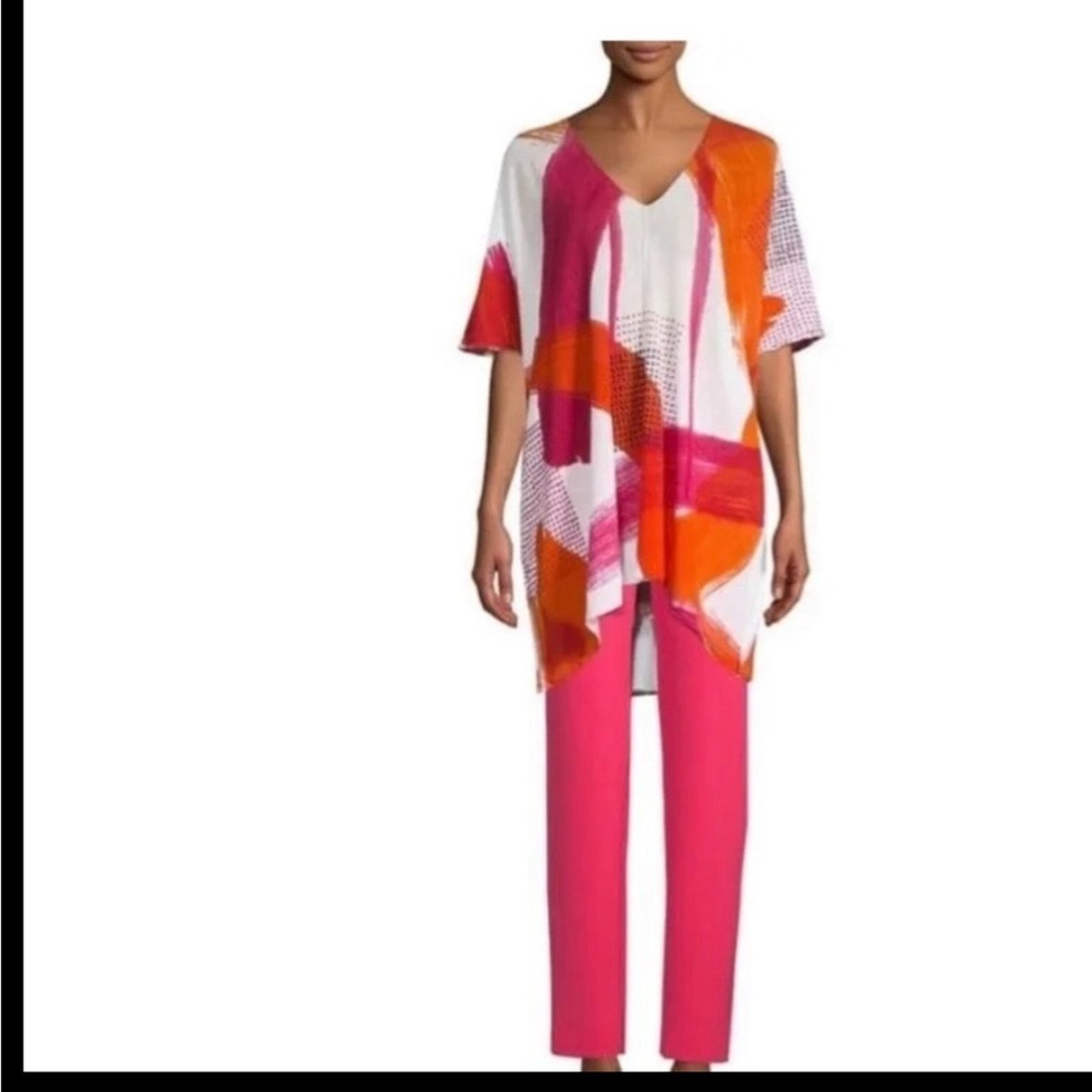 Donna Karan Donna Karan New York Drawstring Trouser Size XL Pink Size 36" / US 14 / IT 50 - 1 Thumbnail
