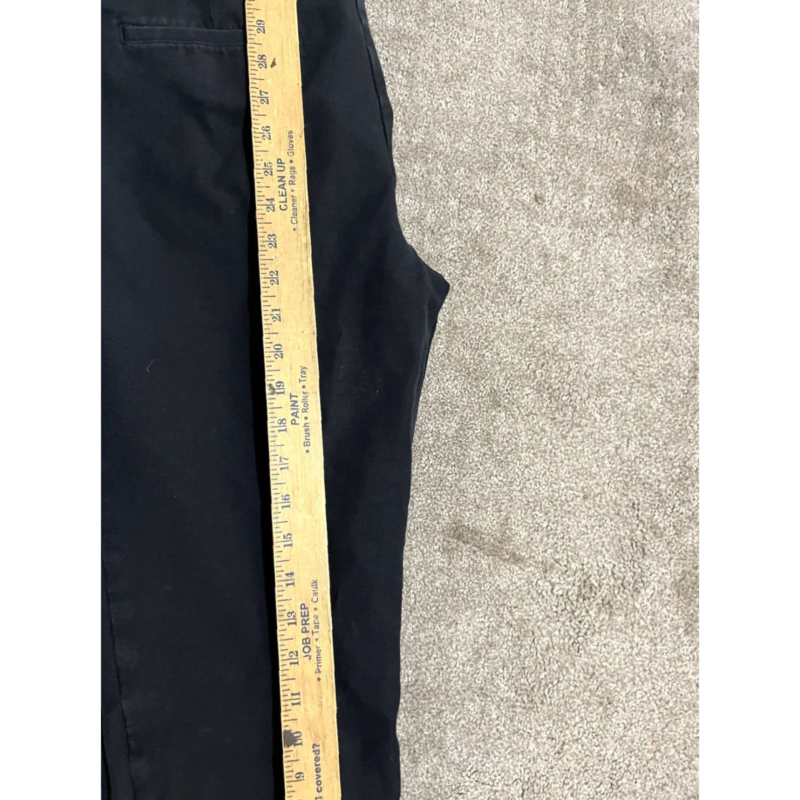 Ann Taylor Ann Taylor Women's Black Capri Pants Margo Size 8 32x22 Stretch 2% Spandex Size 30" / US 8 / IT 44 - 7 Thumbnail