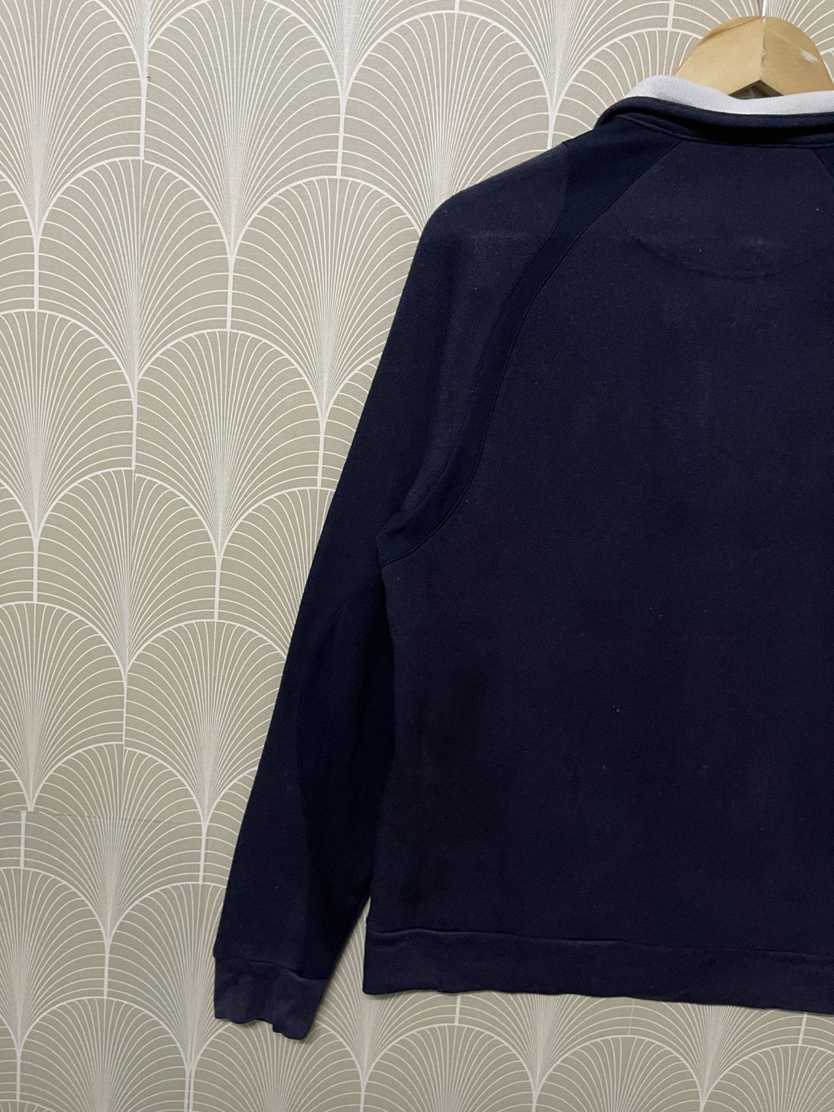 Burberry × Japanese Brand × Vintage 90s BURBERRY GOLF HALF ZIPPER SPELL OUT COLLAR RARE Size US L / EU 52-54 / 3 - 10 Thumbnail