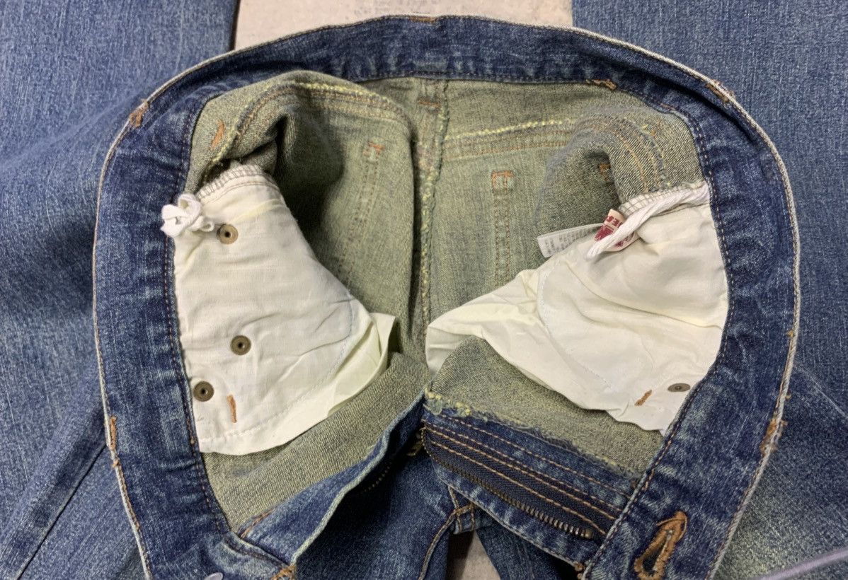 If Six Was Nine Flare studd jean JKG JEAN Size US 28 / EU 44 - 11 Thumbnail