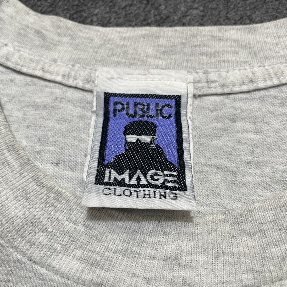Vintage Vintage Public Image Clothing 90s T-shirt Size US L / EU 52-54 / 3 - 7 Thumbnail