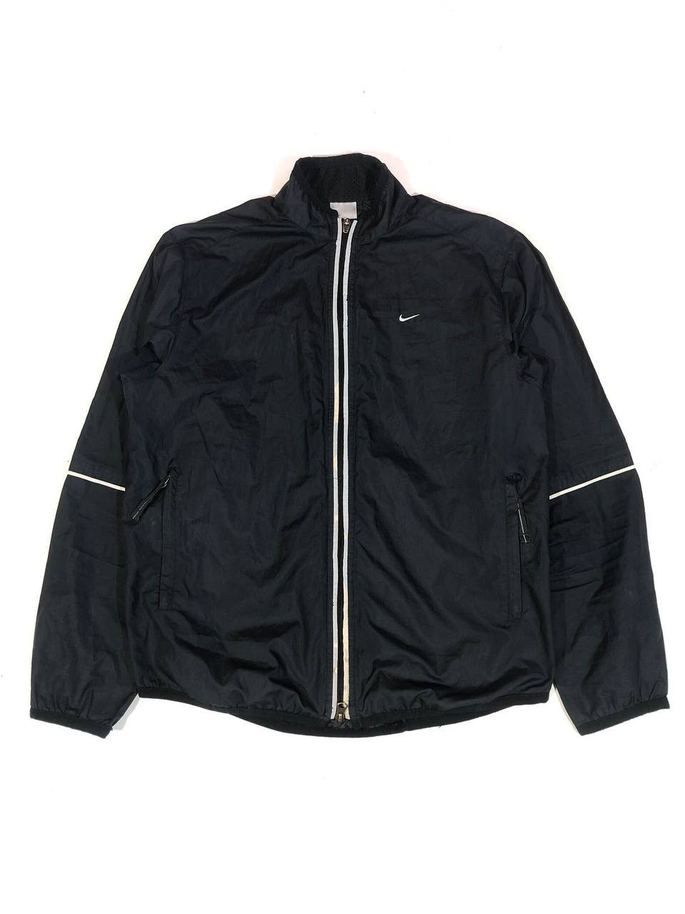Nike × Vintage Nike Vintage Black Winbraker Y2K Size US M / EU 48-50 / 2 - 1 Thumbnail