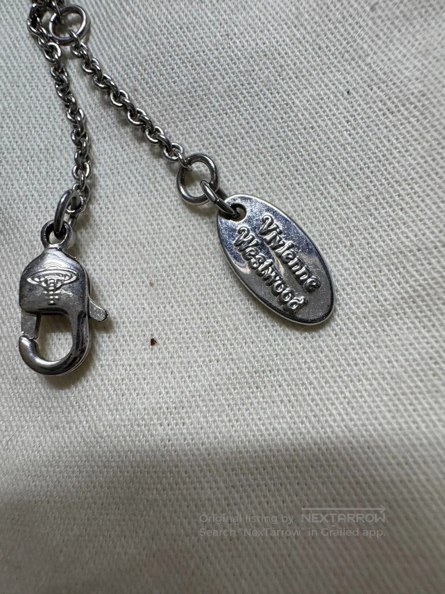 Vivienne Westwood Vivienne Westwood Vintage Saturn Pearl Necklace. Size ONE SIZE - 4 Thumbnail