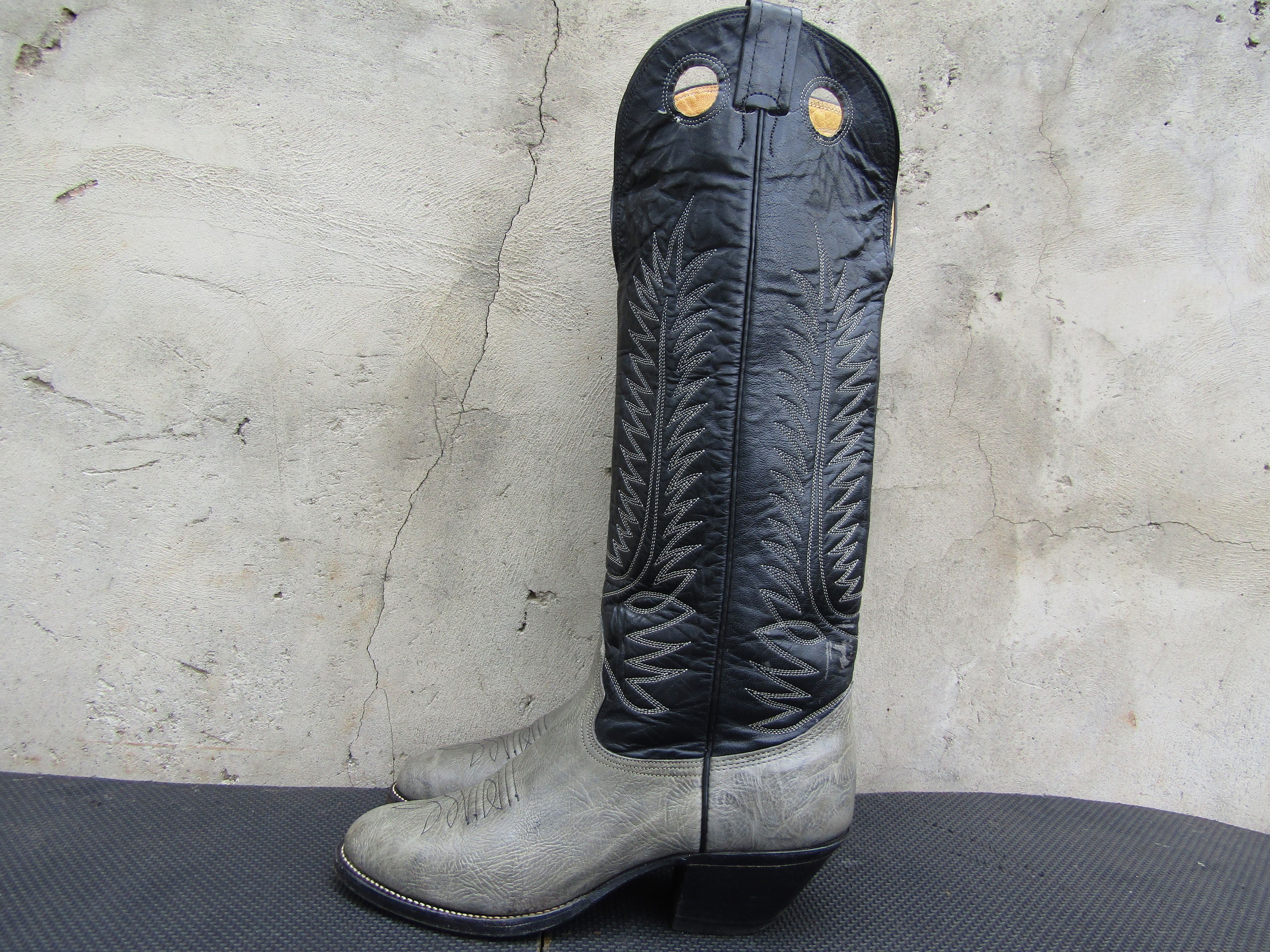 Nocona Nocona Vintage Tall Buckaroo Cowboy USA Size US 8.5 / EU 41-42 - 6 Thumbnail