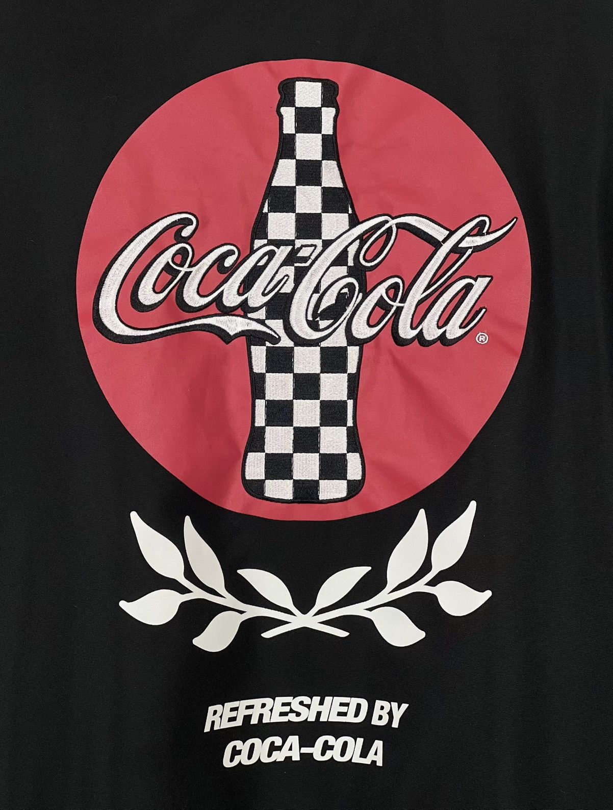 Chase Authentics Vintage Coca Cola NASCAR Racing Bomber Embroidered Jacket Size US L / EU 52-54 / 3 - 7 Thumbnail
