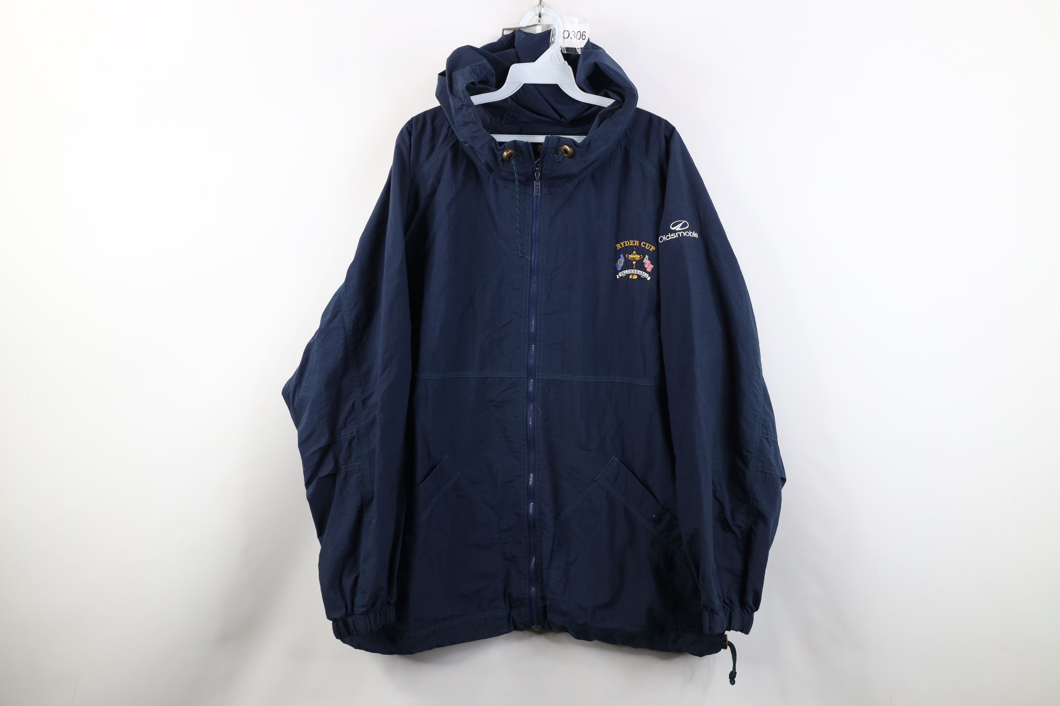 Vintage Vintage 90s 1997 Ryder Cup Valderrama Hooded Jacket Size US L / EU 52-54 / 3 - 1 Thumbnail