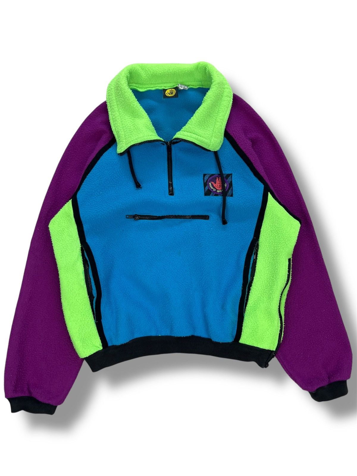 Body Glove Vintage Body Glove Fleece Pullover Jacket Size US S / EU 44-46 / 1 - 1 Thumbnail