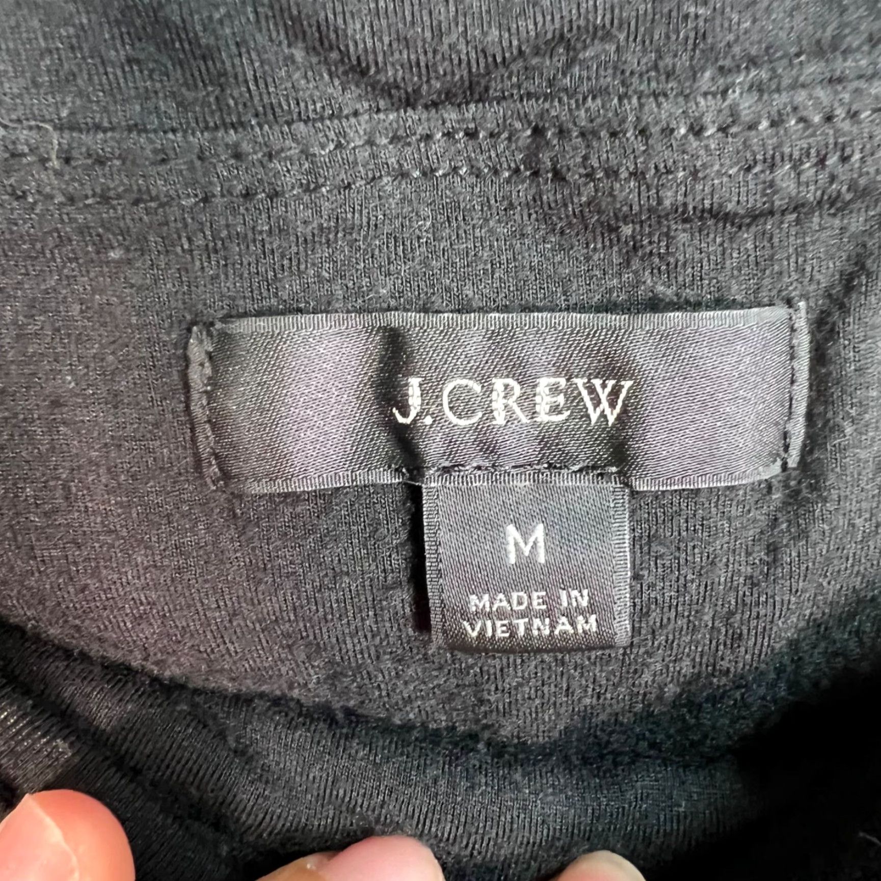 J.Crew J. Crew Tank Shirt Women Size Medium Black Strapless Bandeau Top Modal Blend Size M / US 6-8 / IT 42-44 - 3 Thumbnail